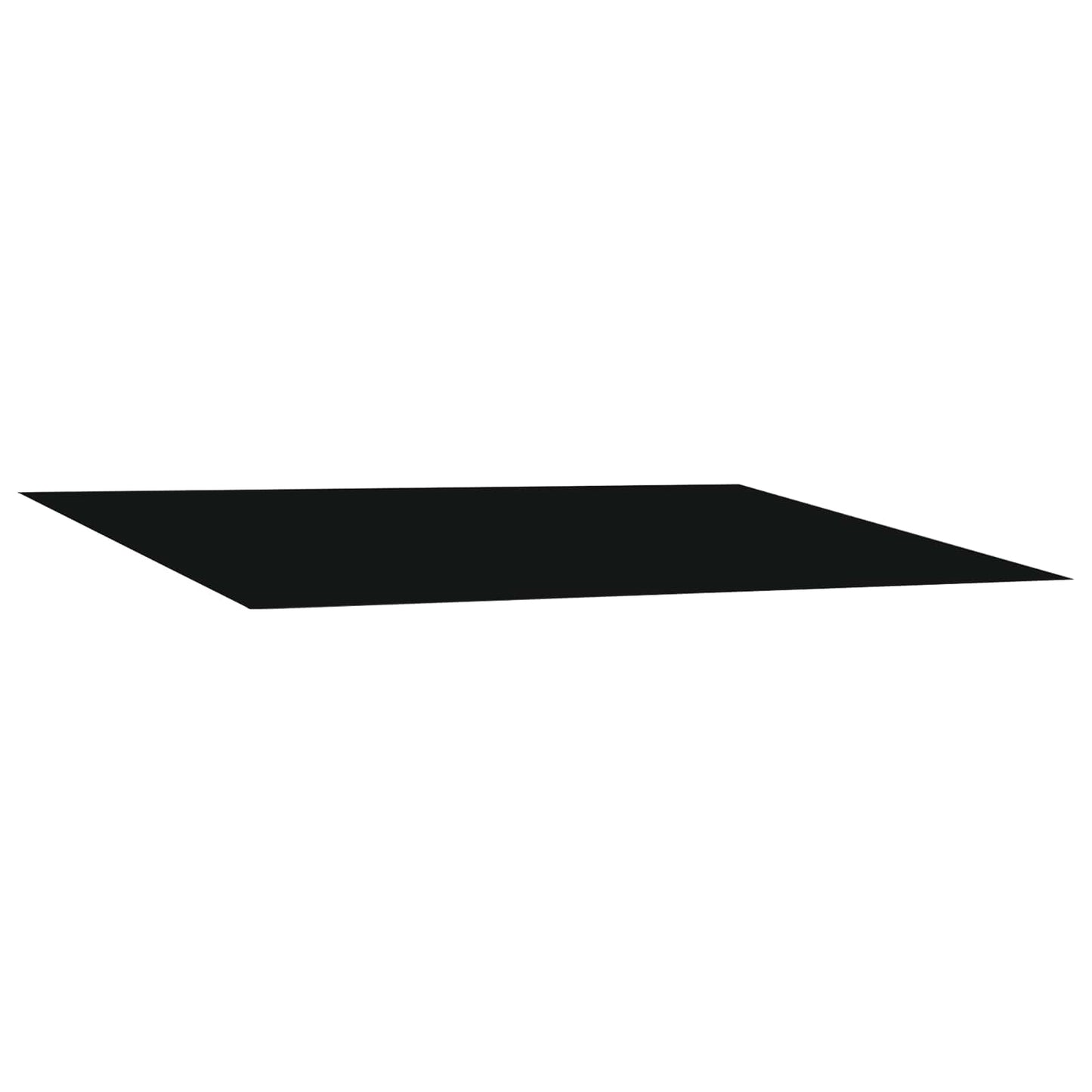 Vervangingsdoek voor zonnescherm Zwart 300 x 250 cm Polyester is nu te koop bij PeponiXL, paradijselijk wonen!