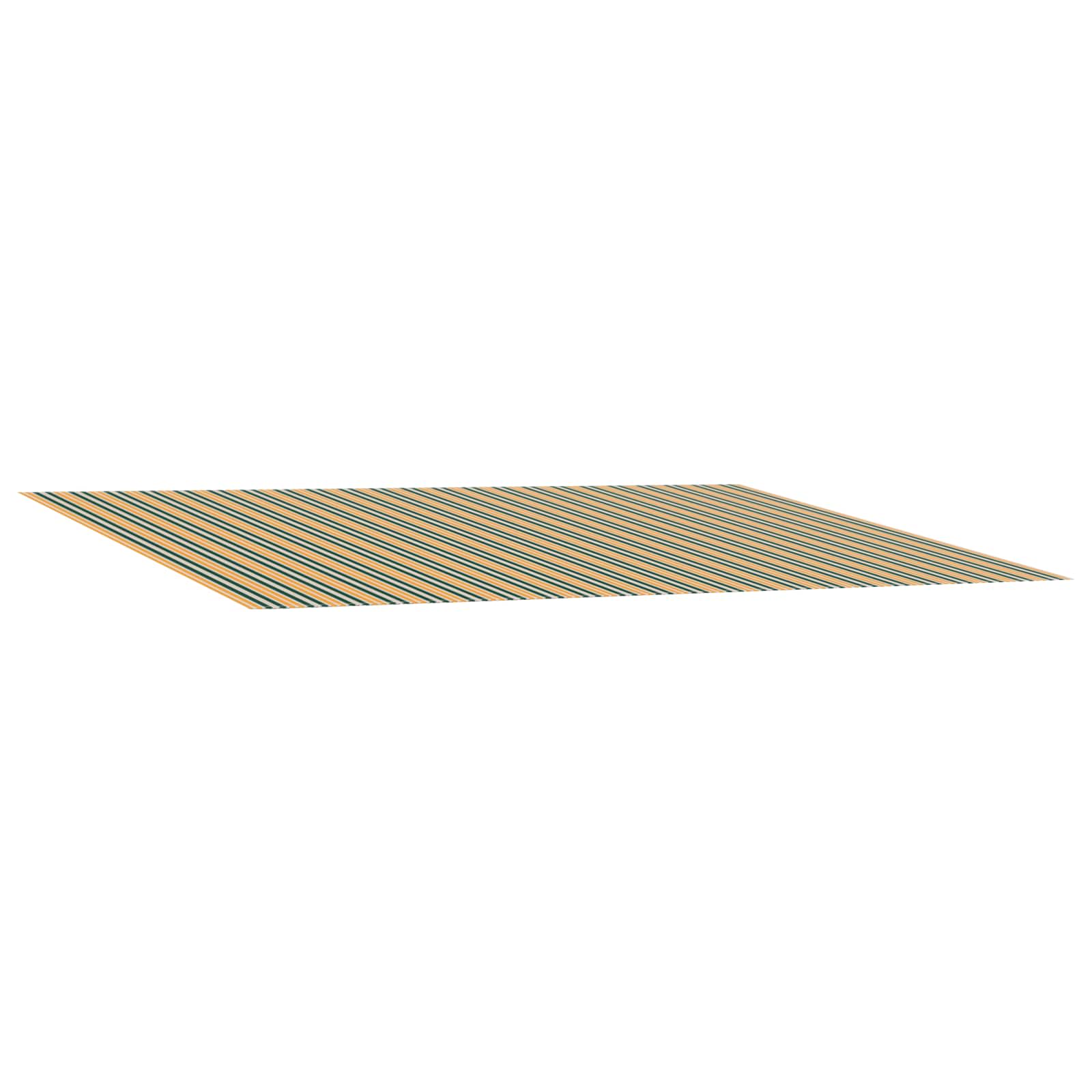 Vervangingsdoek voor zonnescherm Groen en Geel 500 × 300 cm is nu te koop bij PeponiXL, paradijselijk wonen!