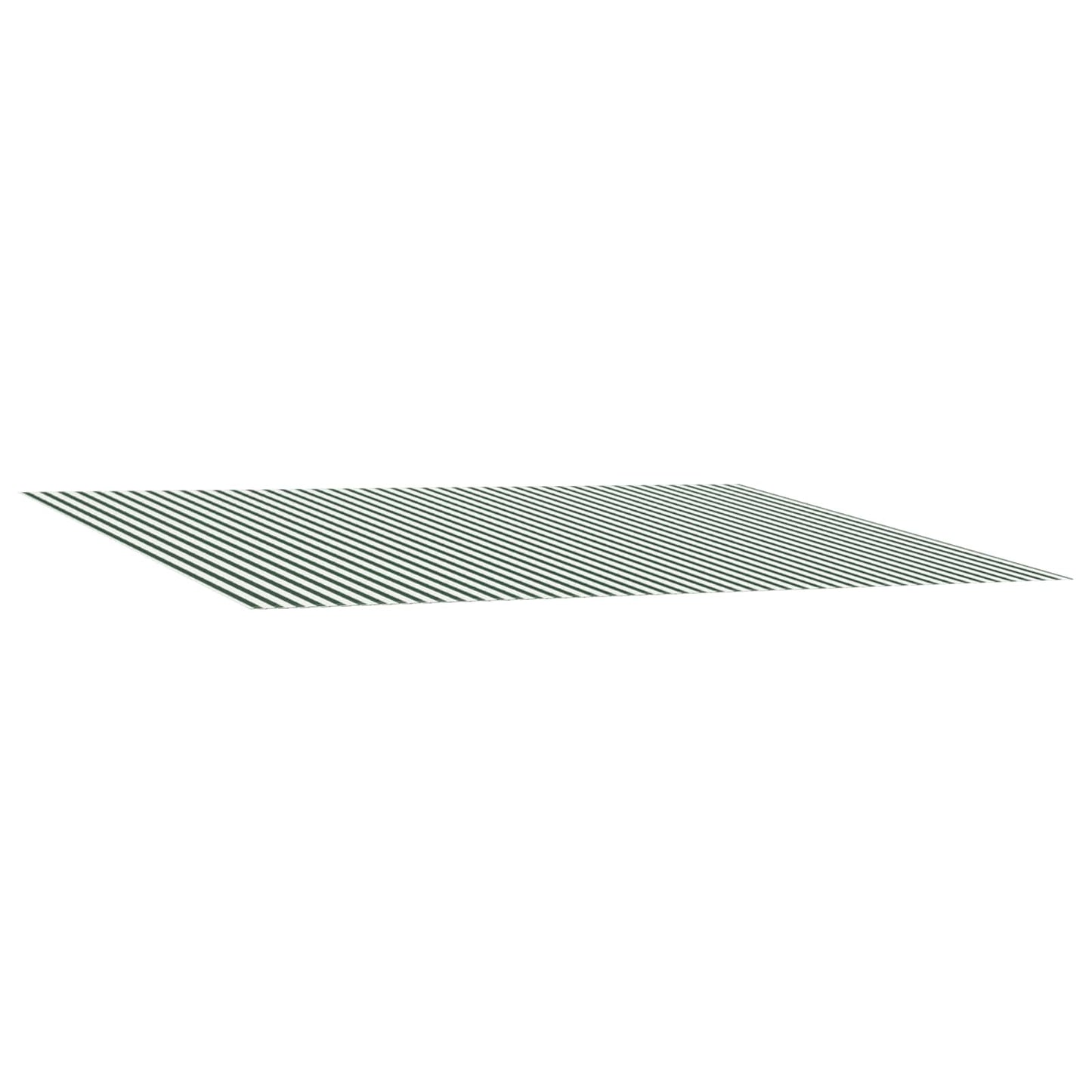 Vervangingsdoek voor zonnescherm Groen en Wit 300 x 250 cm is nu te koop bij PeponiXL, paradijselijk wonen!