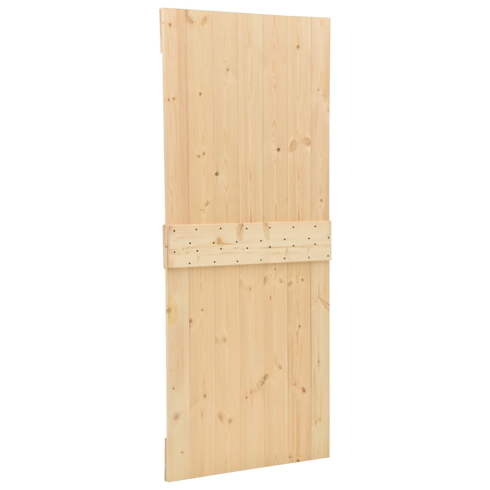 Schuifdeur 2 pcs 80 x 210 cm Massief grenenhout is nu te koop bij PeponiXL, paradijselijk wonen!