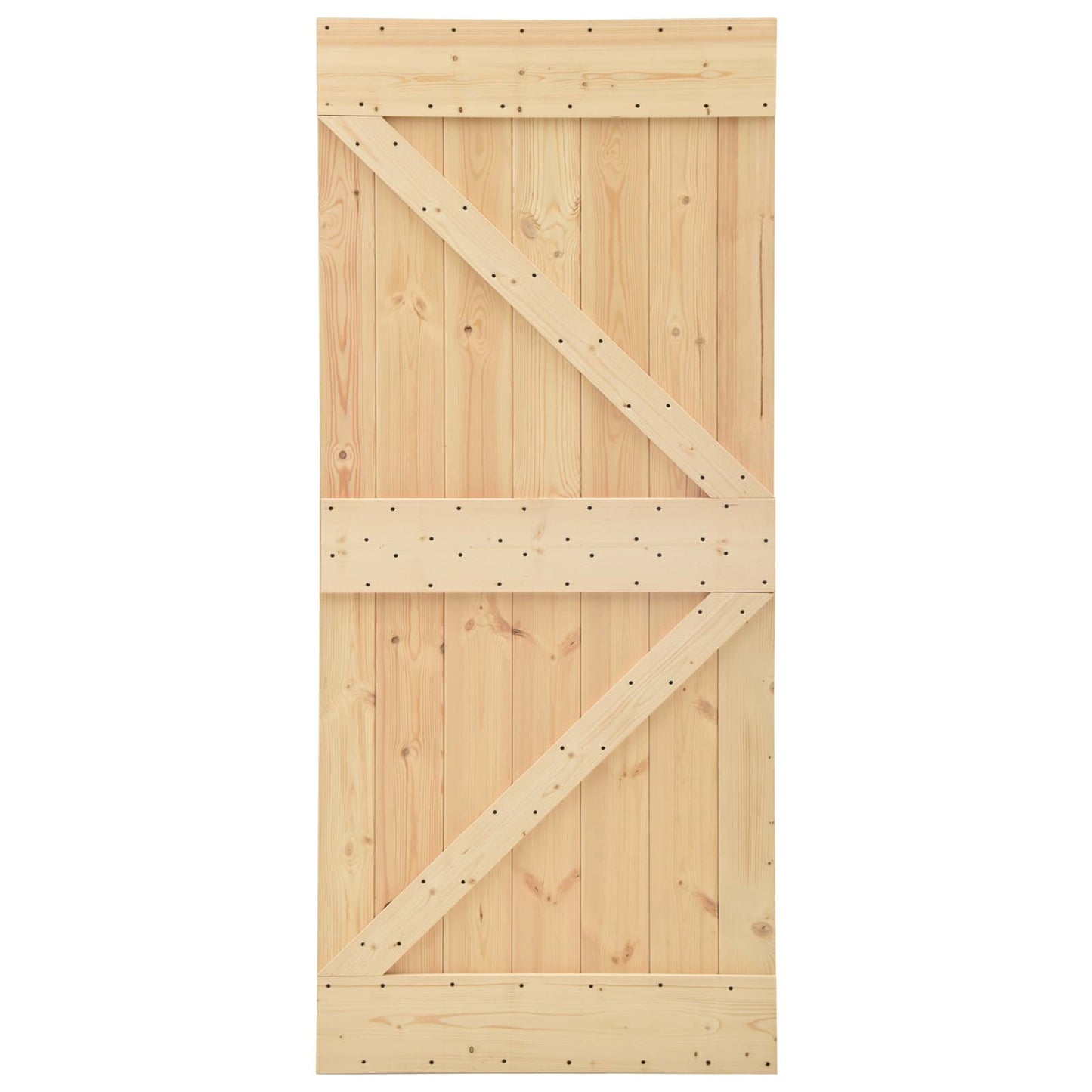 Schuifdeur 2 pcs 100 x 210 cm Massief grenenhout is nu te koop bij PeponiXL, paradijselijk wonen!