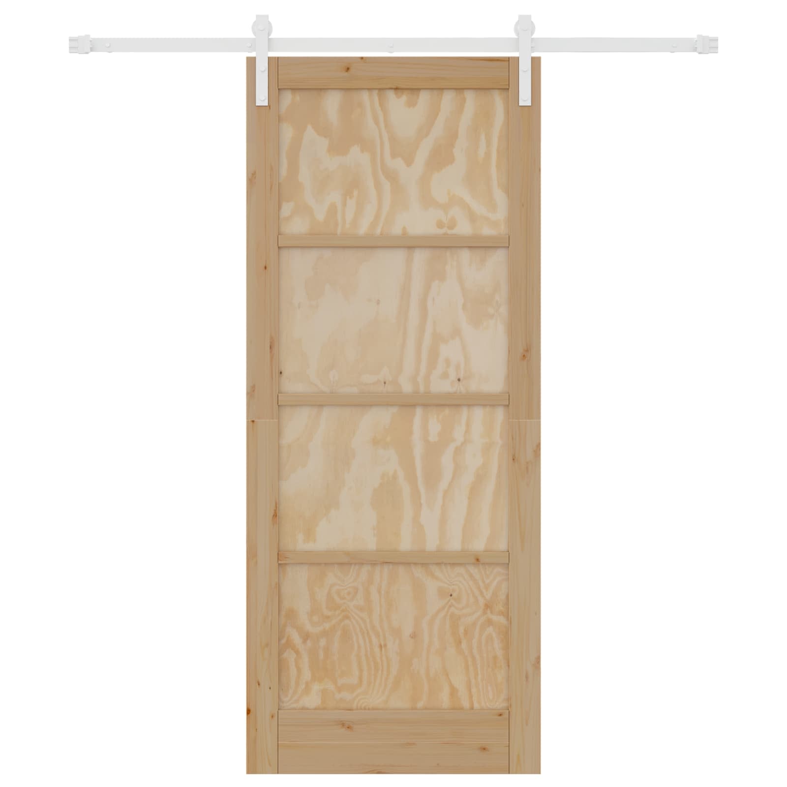 Schuifdeur Natuurlijk en Wit 83 x 202 cm Massief grenenhout is nu te koop bij PeponiXL, paradijselijk wonen!