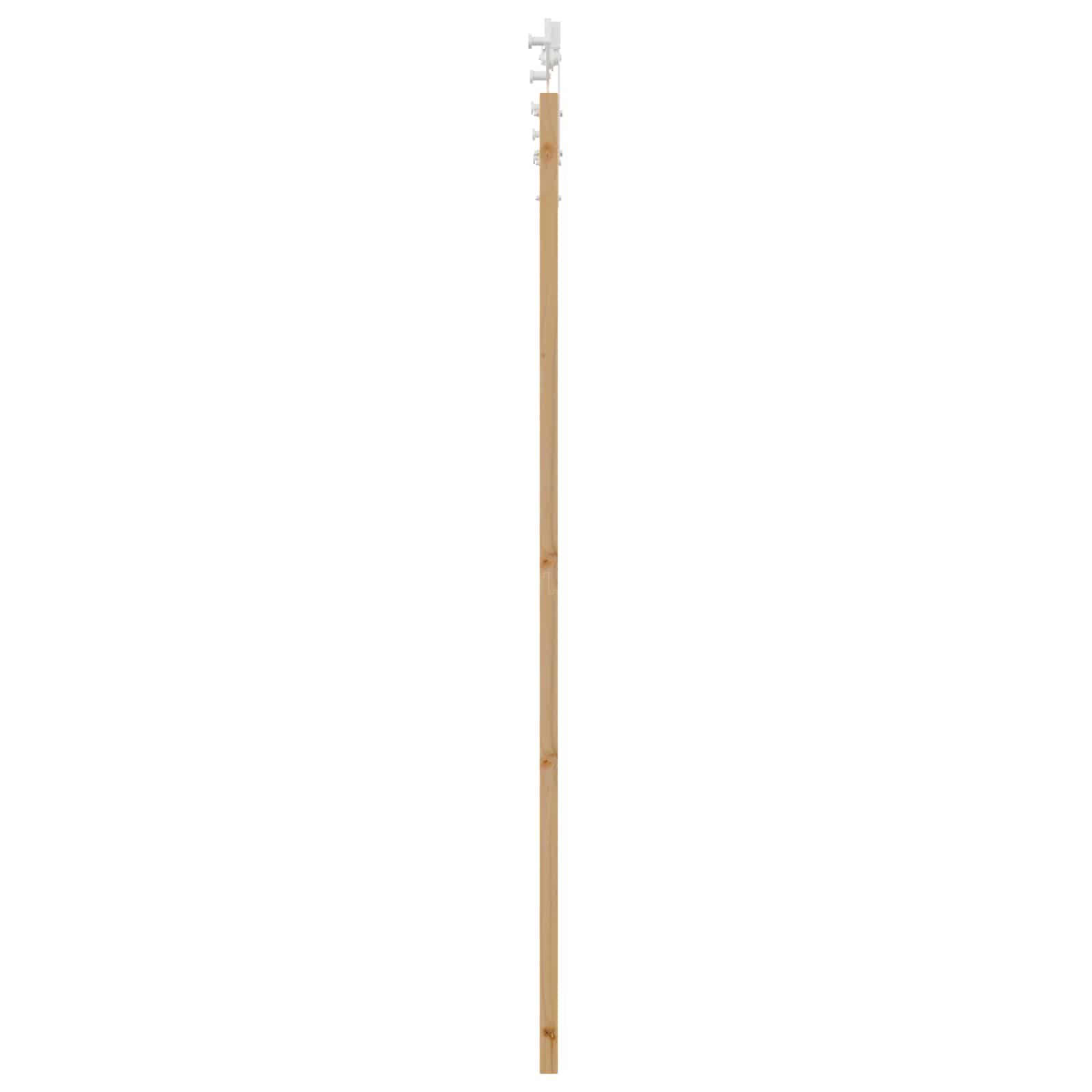 Schuifdeur Natuurlijk en Wit 83 x 202 cm Massief grenenhout is nu te koop bij PeponiXL, paradijselijk wonen!