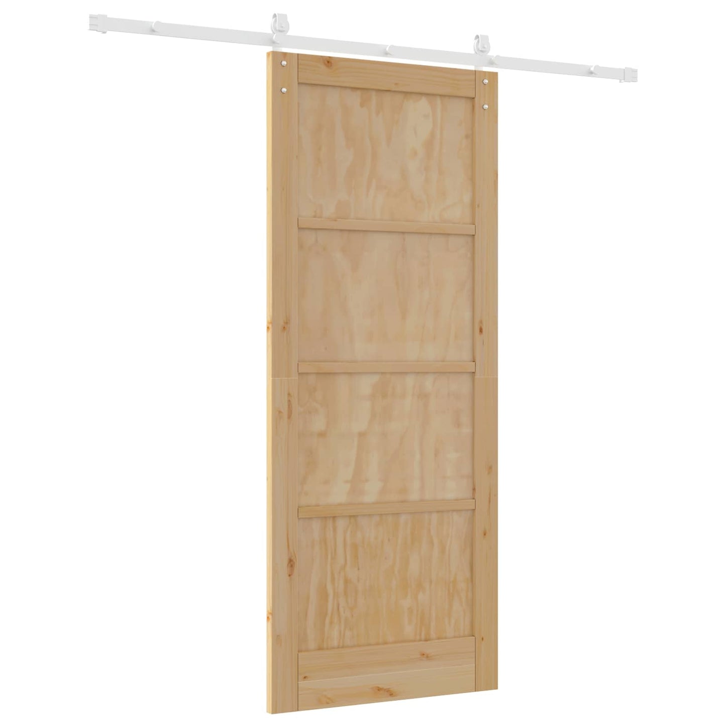 Schuifdeur Natuurlijk en Wit 83 x 202 cm Massief grenenhout is nu te koop bij PeponiXL, paradijselijk wonen!