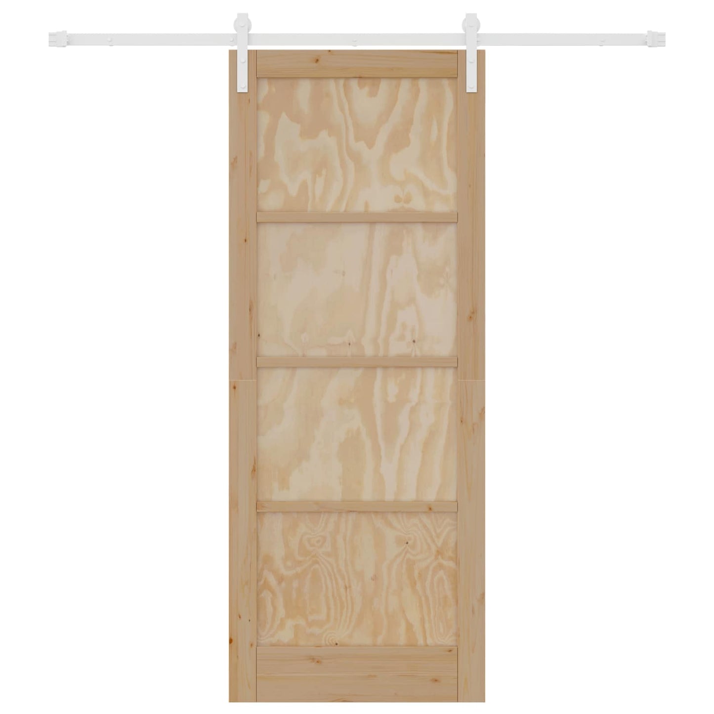 Schuifdeur Natuurlijk en Wit 83 x 211 cm Massief grenenhout is nu te koop bij PeponiXL, paradijselijk wonen!