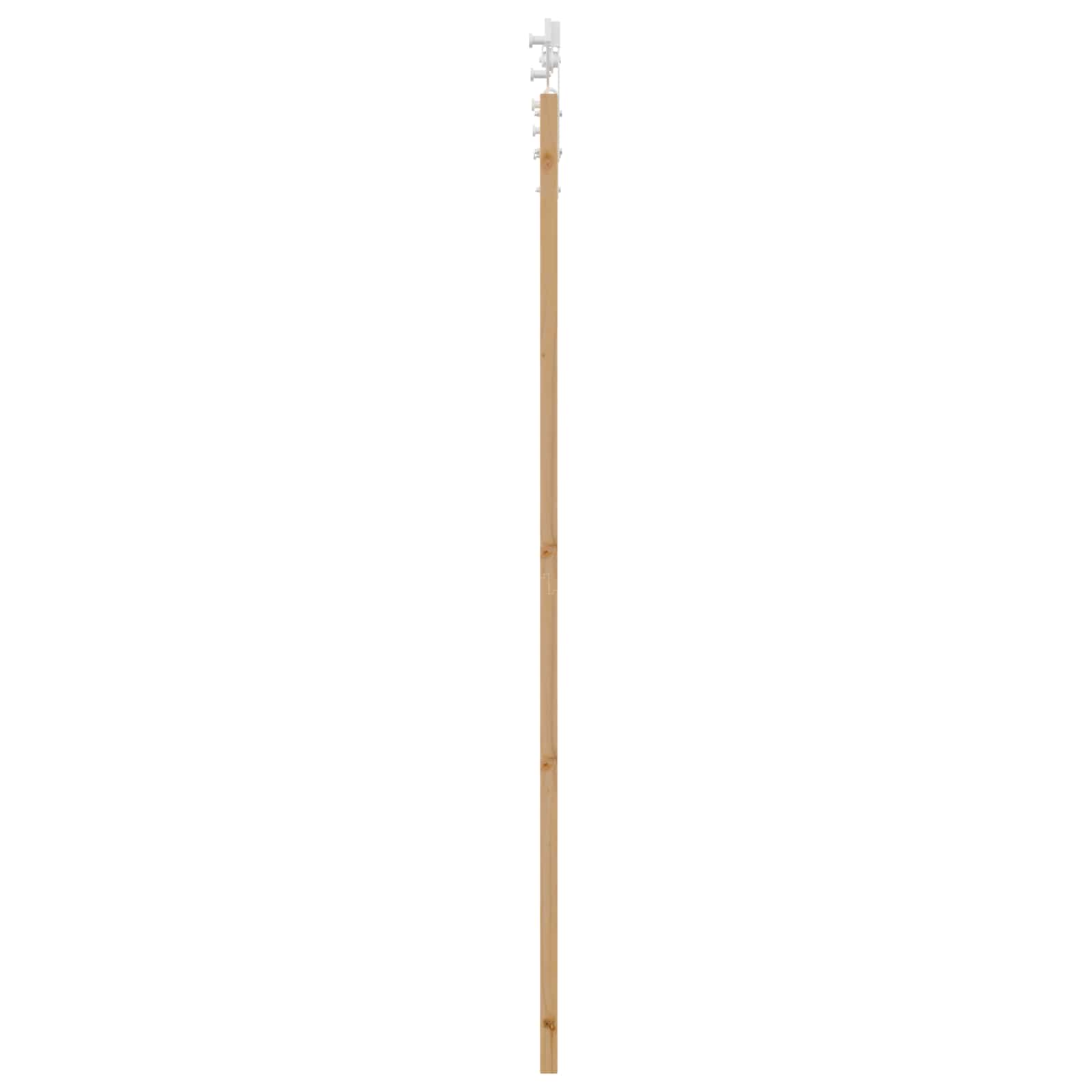 Schuifdeur Natuurlijk en Wit 83 x 211 cm Massief grenenhout is nu te koop bij PeponiXL, paradijselijk wonen!