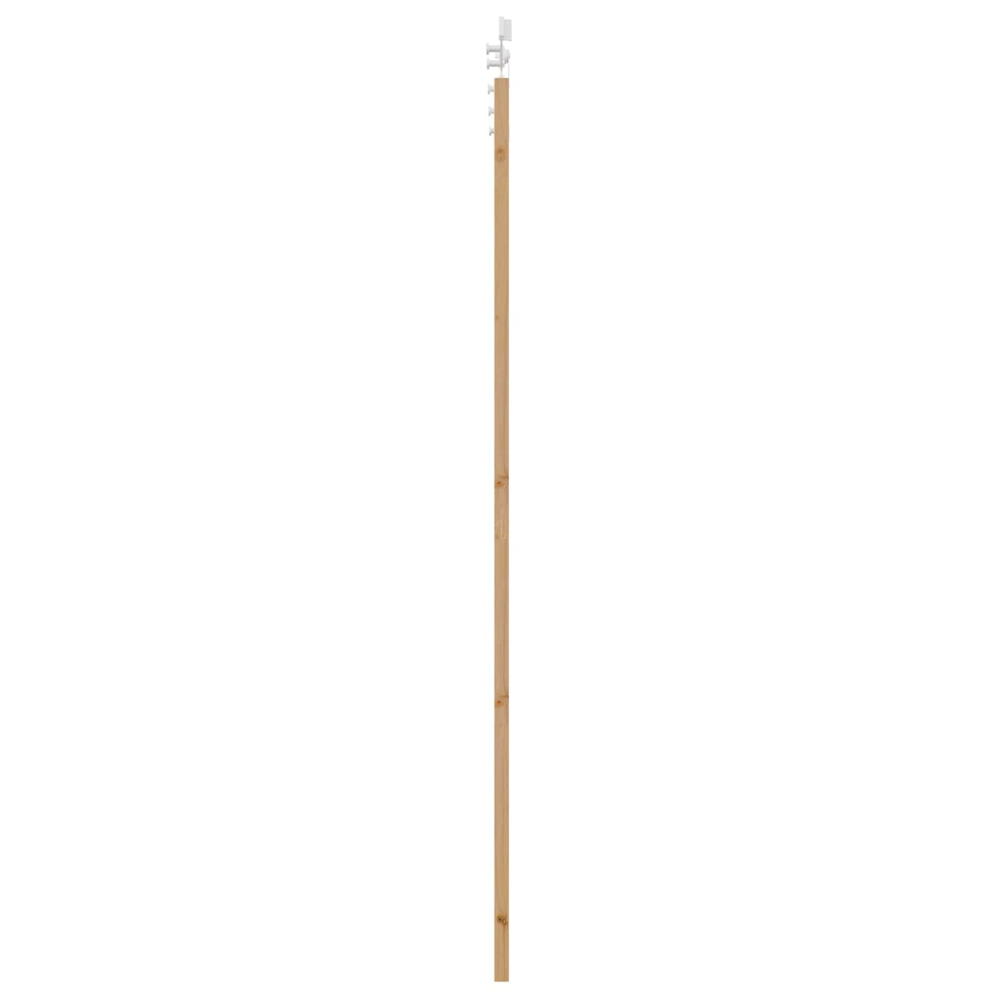 Schuifdeur Natuurlijk en Wit 83 x 232 cm Massief grenenhout is nu te koop bij PeponiXL, paradijselijk wonen!