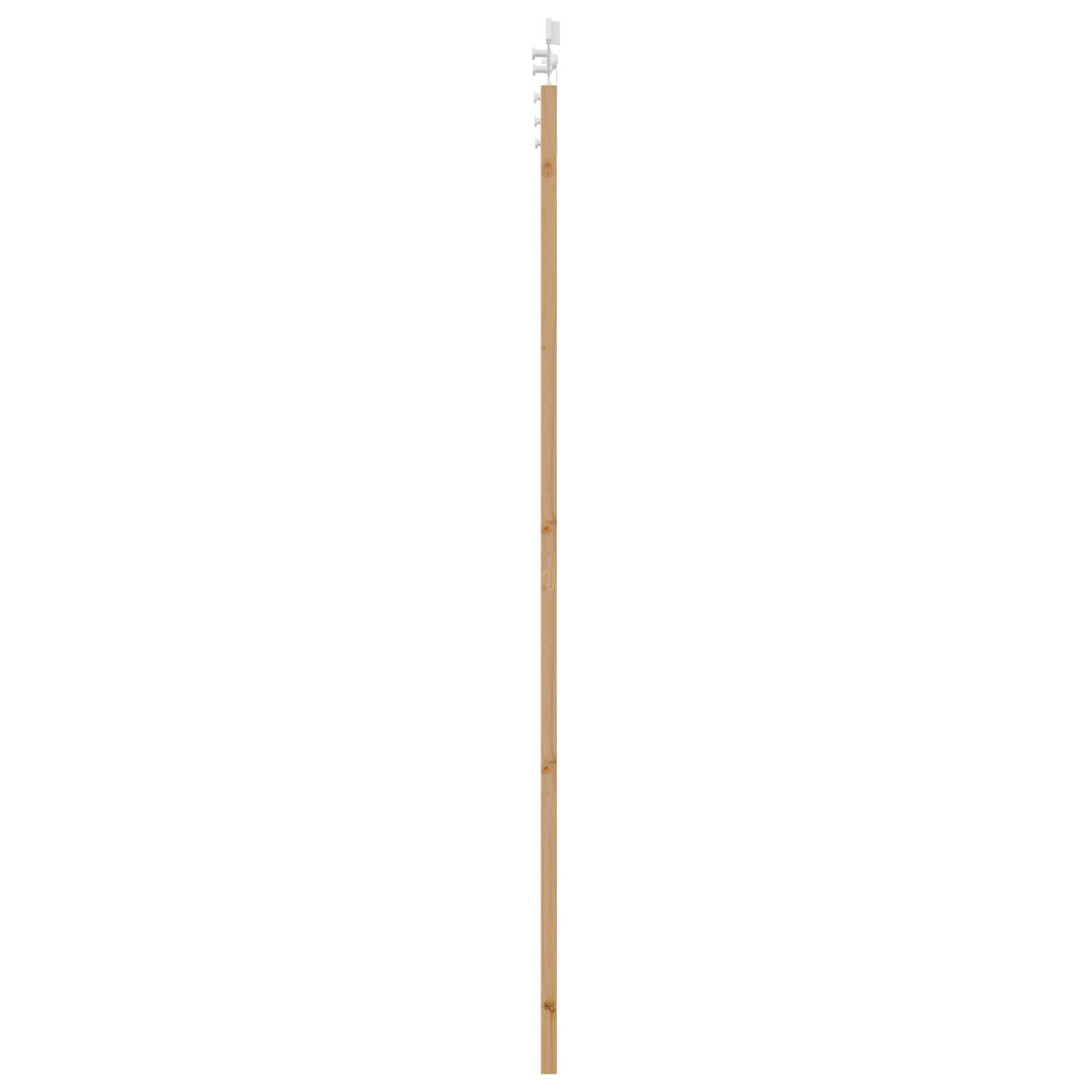 Schuifdeur Natuurlijk en Wit 83 x 232 cm Massief grenenhout is nu te koop bij PeponiXL, paradijselijk wonen!