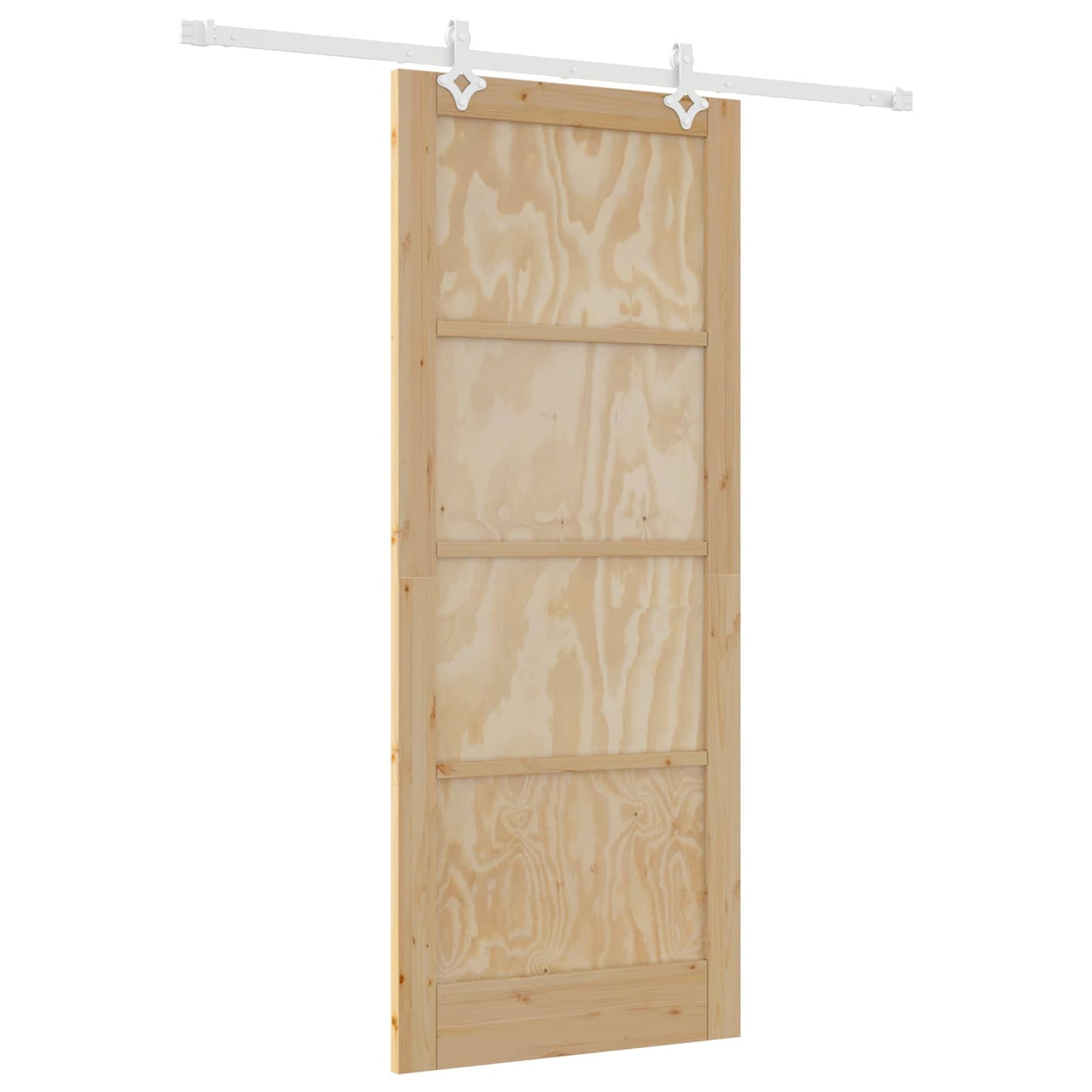 Schuifdeur Natuurlijk en Wit 86 x 211 cm Massief grenenhout is nu te koop bij PeponiXL, paradijselijk wonen!