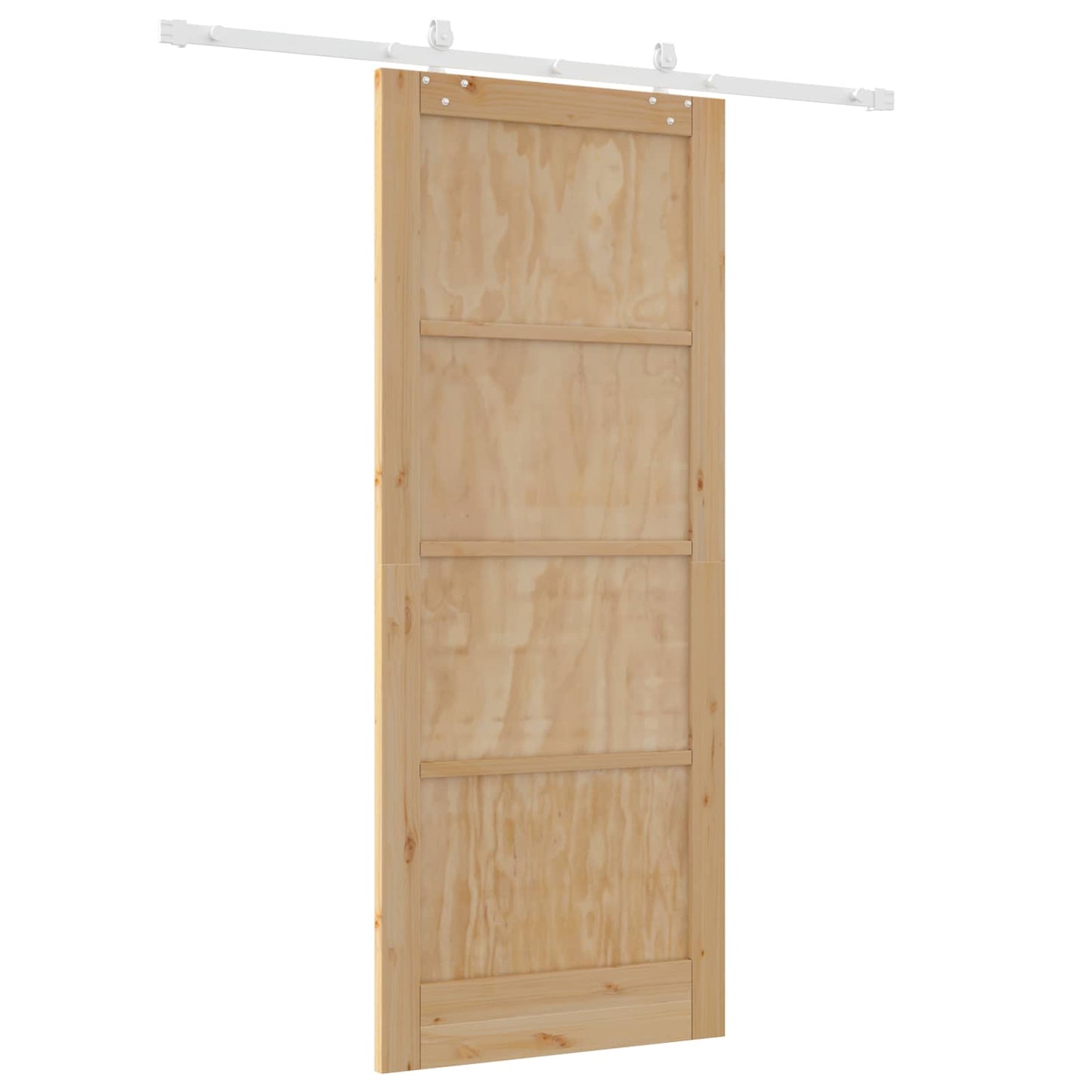 Schuifdeur Natuurlijk en Wit 86 x 211 cm Massief grenenhout is nu te koop bij PeponiXL, paradijselijk wonen!