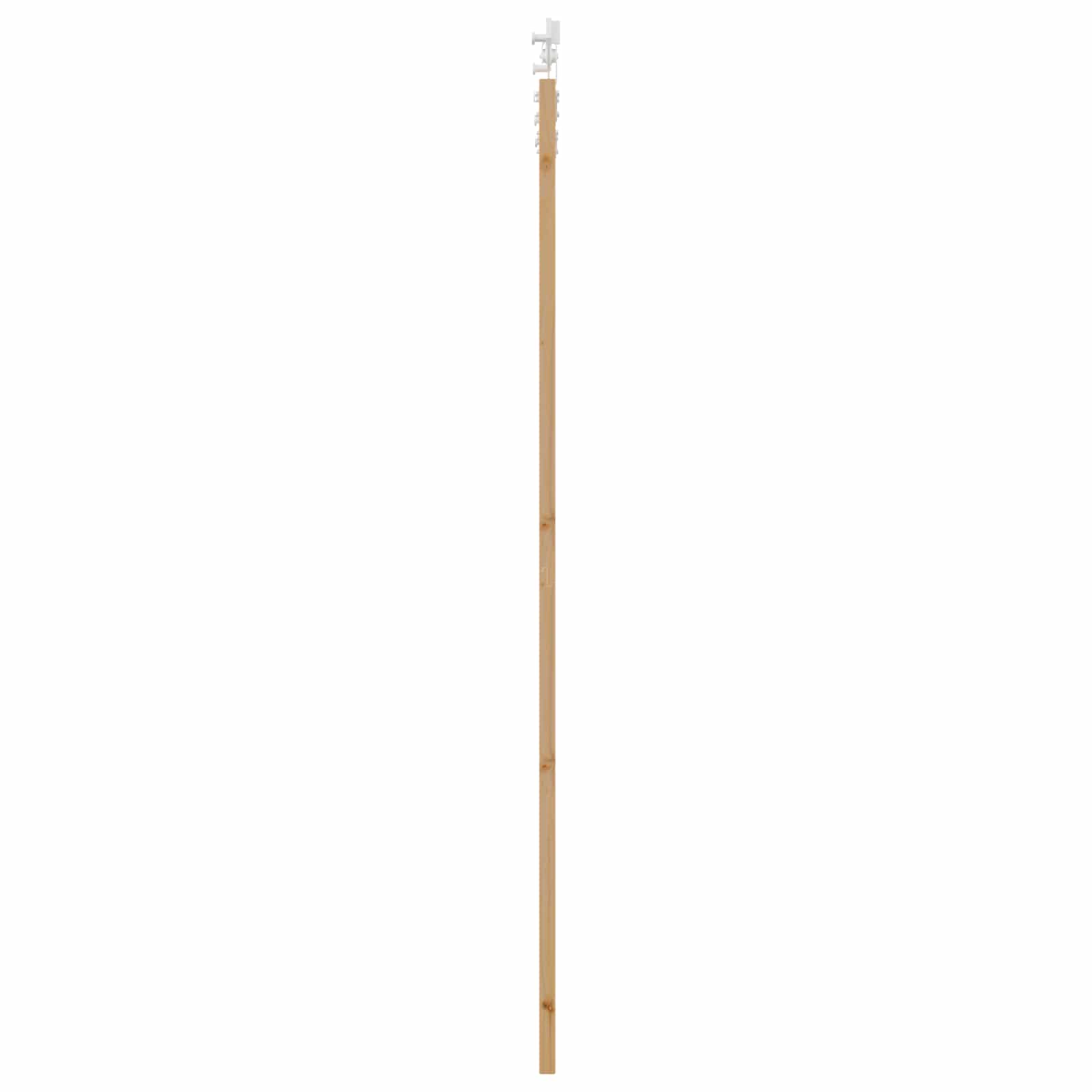 Schuifdeur Natuurlijk en Wit 83 x 232 cm Massief grenenhout is nu te koop bij PeponiXL, paradijselijk wonen!