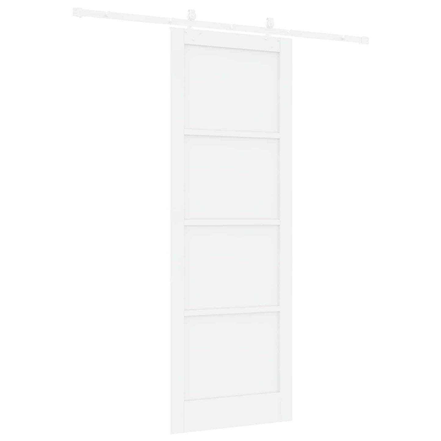 Schuifdeur Wit 83 x 232 cm Massief grenenhout is nu te koop bij PeponiXL, paradijselijk wonen!