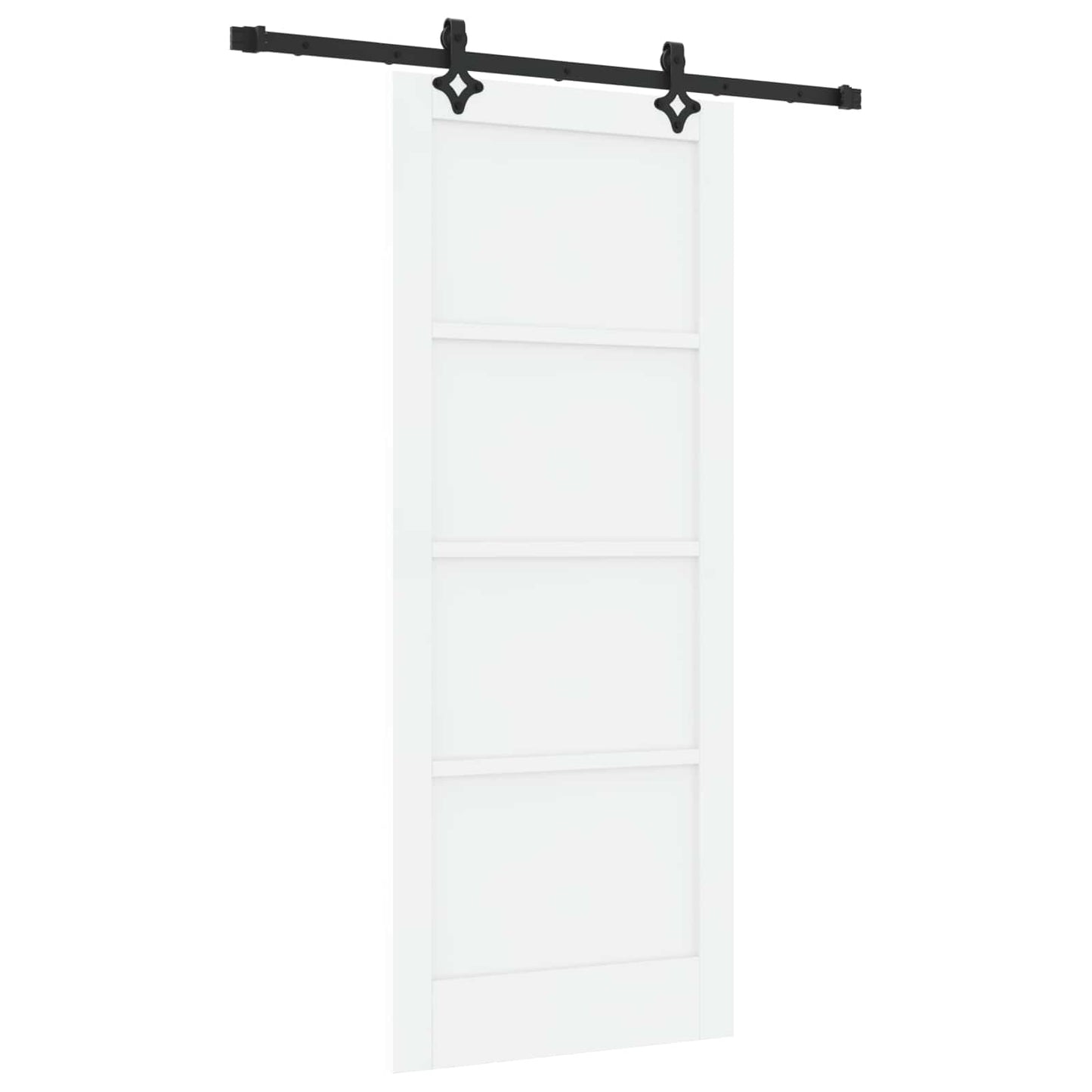 Schuifdeur ORKDAL Wit 83 x 202 cm Massief grenenhout is nu te koop bij PeponiXL, paradijselijk wonen!