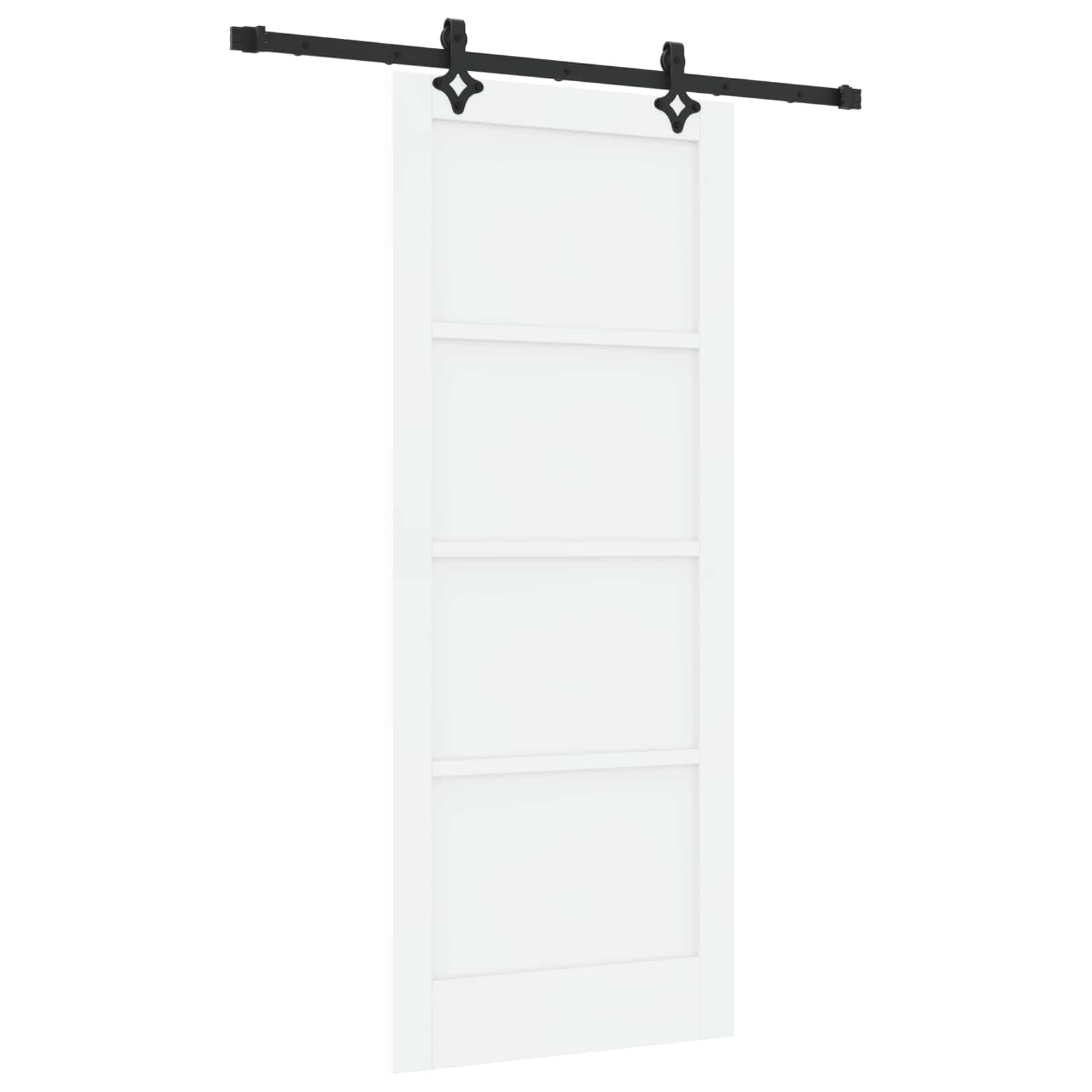 Schuifdeur ORKDAL Wit 83 x 202 cm Massief grenenhout is nu te koop bij PeponiXL, paradijselijk wonen!