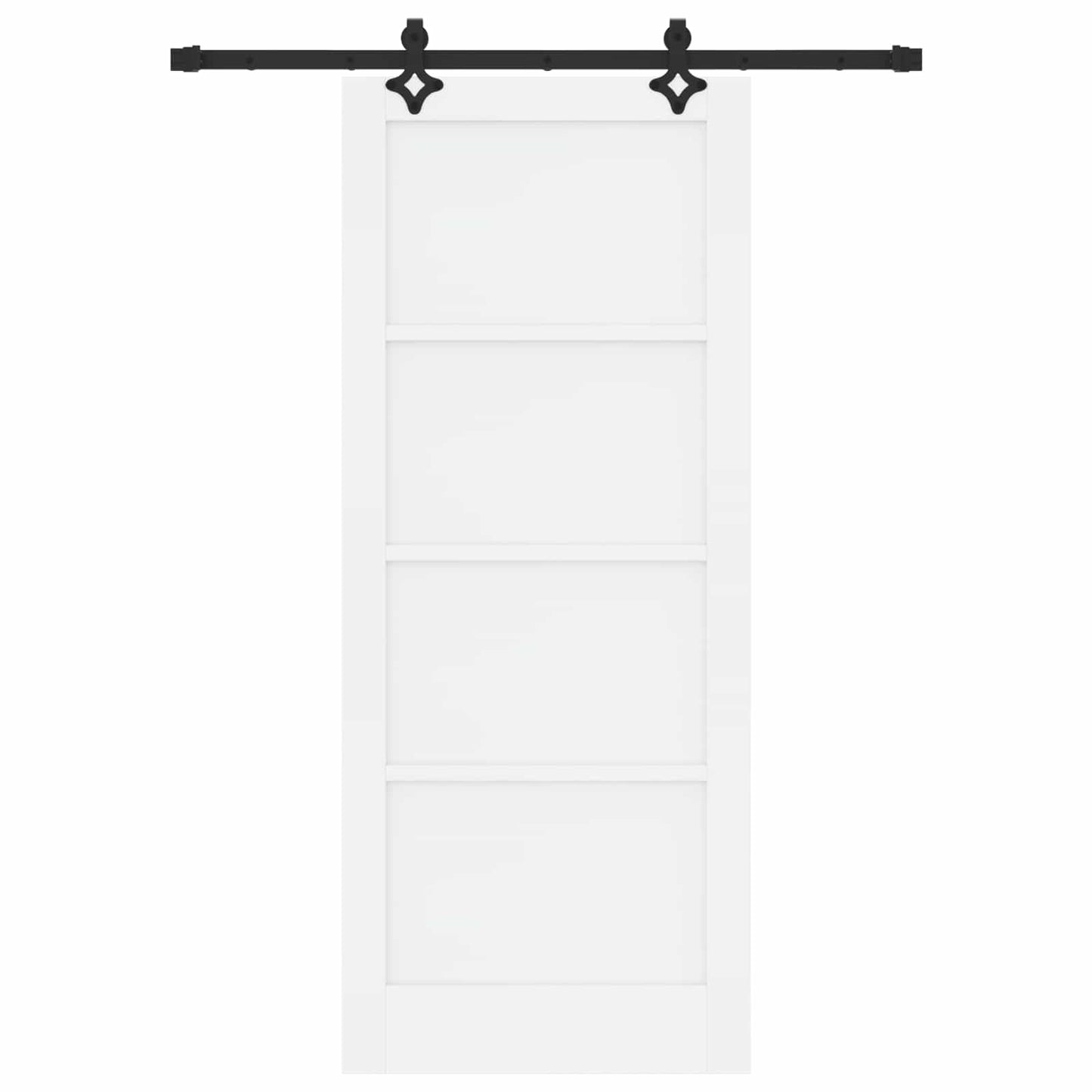 Schuifdeur ORKDAL Wit 83 x 202 cm Massief grenenhout is nu te koop bij PeponiXL, paradijselijk wonen!