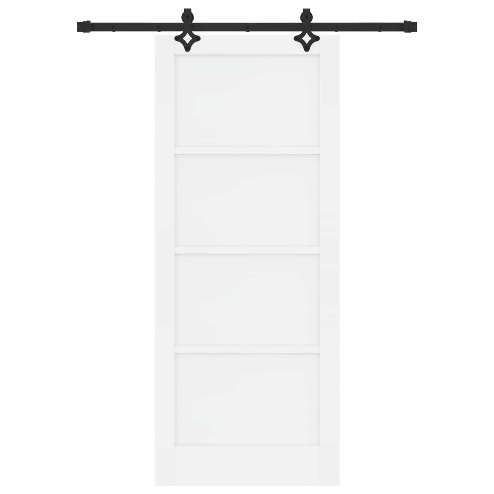 Schuifdeur ORKDAL Wit 83 x 202 cm Massief grenenhout is nu te koop bij PeponiXL, paradijselijk wonen!