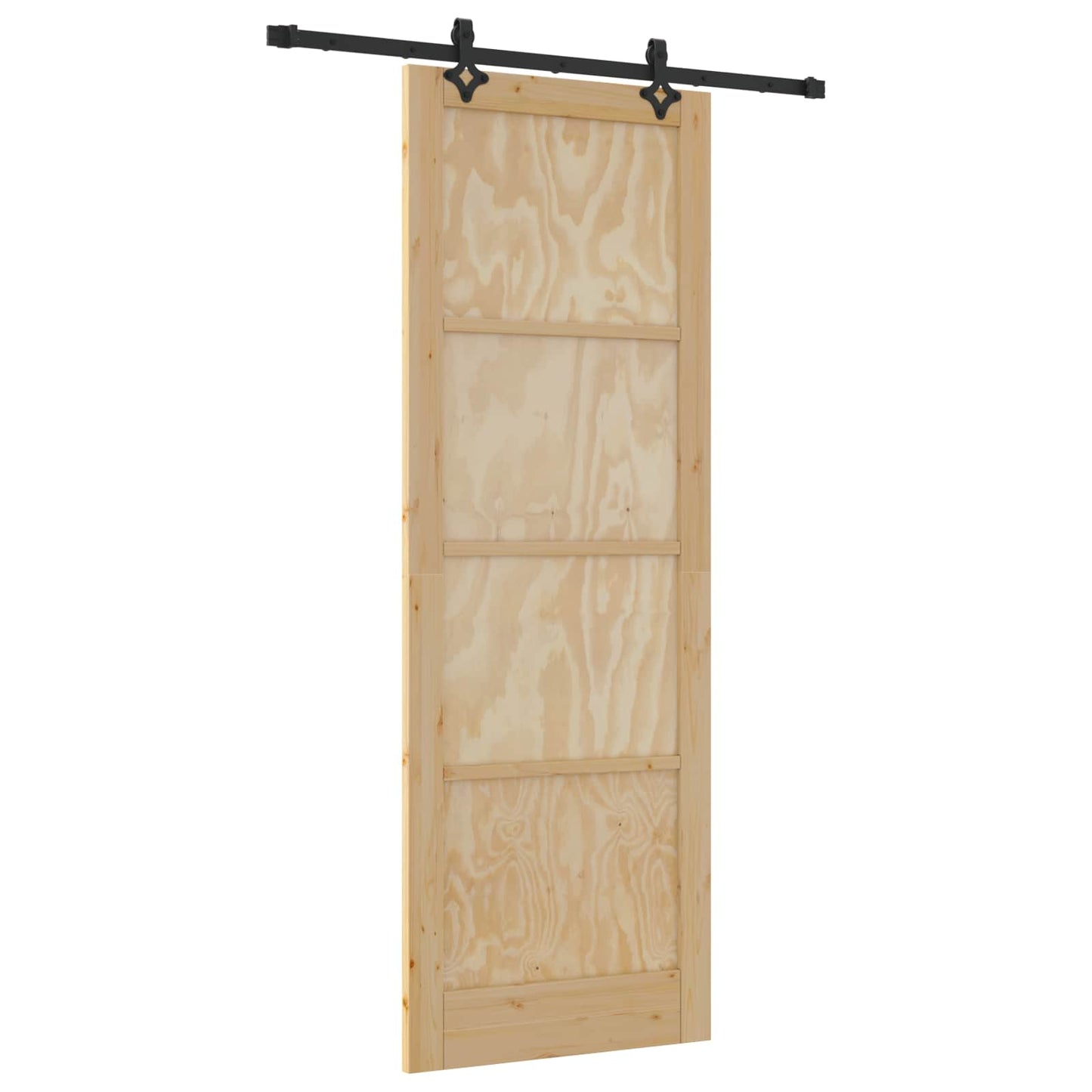 Schuifdeur ORKDAL Naturel 83 x 232 cm Massief grenenhout is nu te koop bij PeponiXL, paradijselijk wonen!
