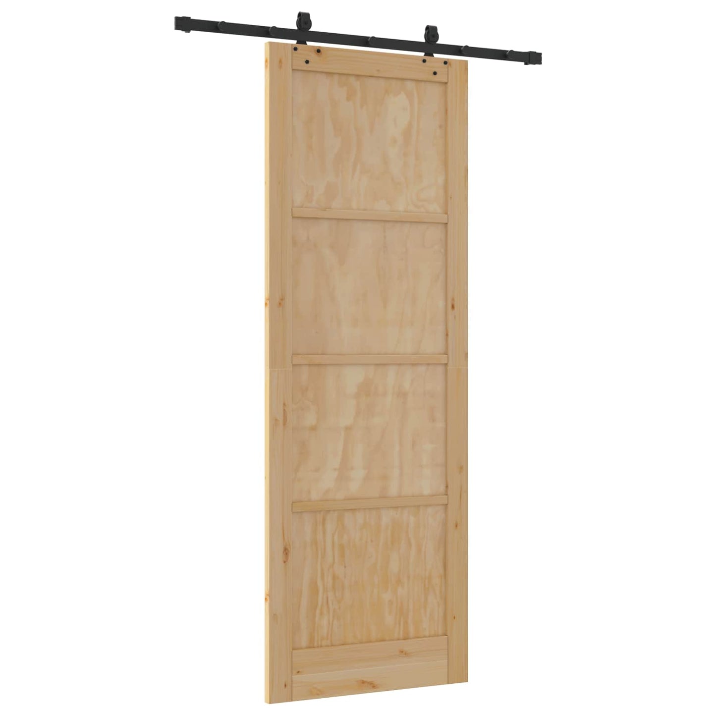 Schuifdeur ORKDAL Naturel 83 x 232 cm Massief grenenhout is nu te koop bij PeponiXL, paradijselijk wonen!