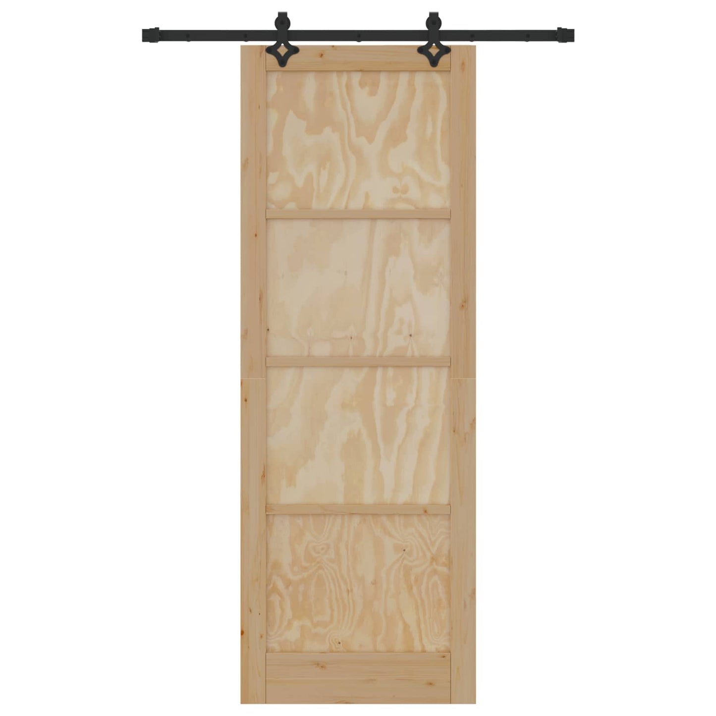 Schuifdeur ORKDAL Naturel 83 x 232 cm Massief grenenhout is nu te koop bij PeponiXL, paradijselijk wonen!