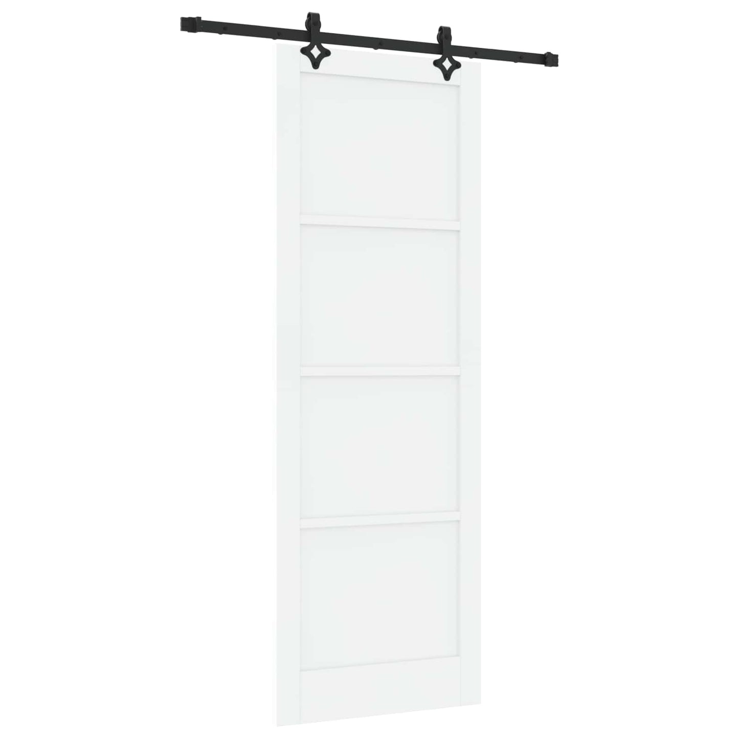 Schuifdeur ORKDAL Wit 83 x 232 cm Massief grenenhout is nu te koop bij PeponiXL, paradijselijk wonen!
