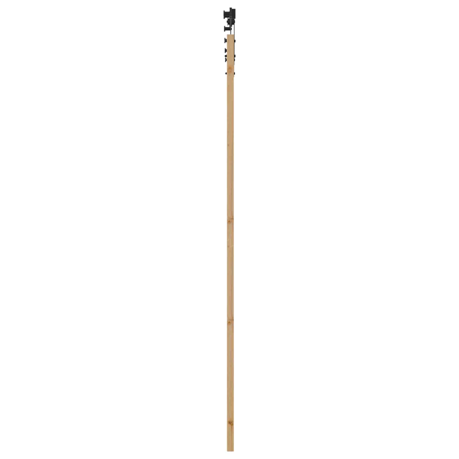 Schuifdeur ORKDAL Naturel en Zwart 83 x 232 cm is nu te koop bij PeponiXL, paradijselijk wonen!