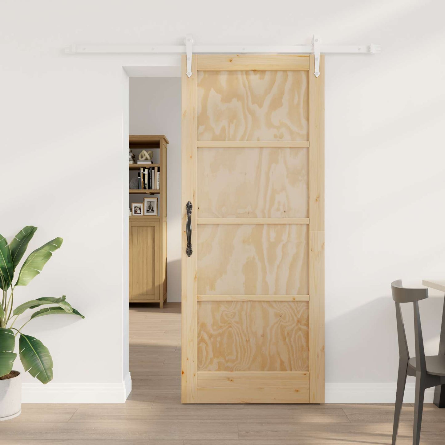 Schuifdeur ORKDAL Natuurlijk en Wit 83 x 202 cm is nu te koop bij PeponiXL, paradijselijk wonen!