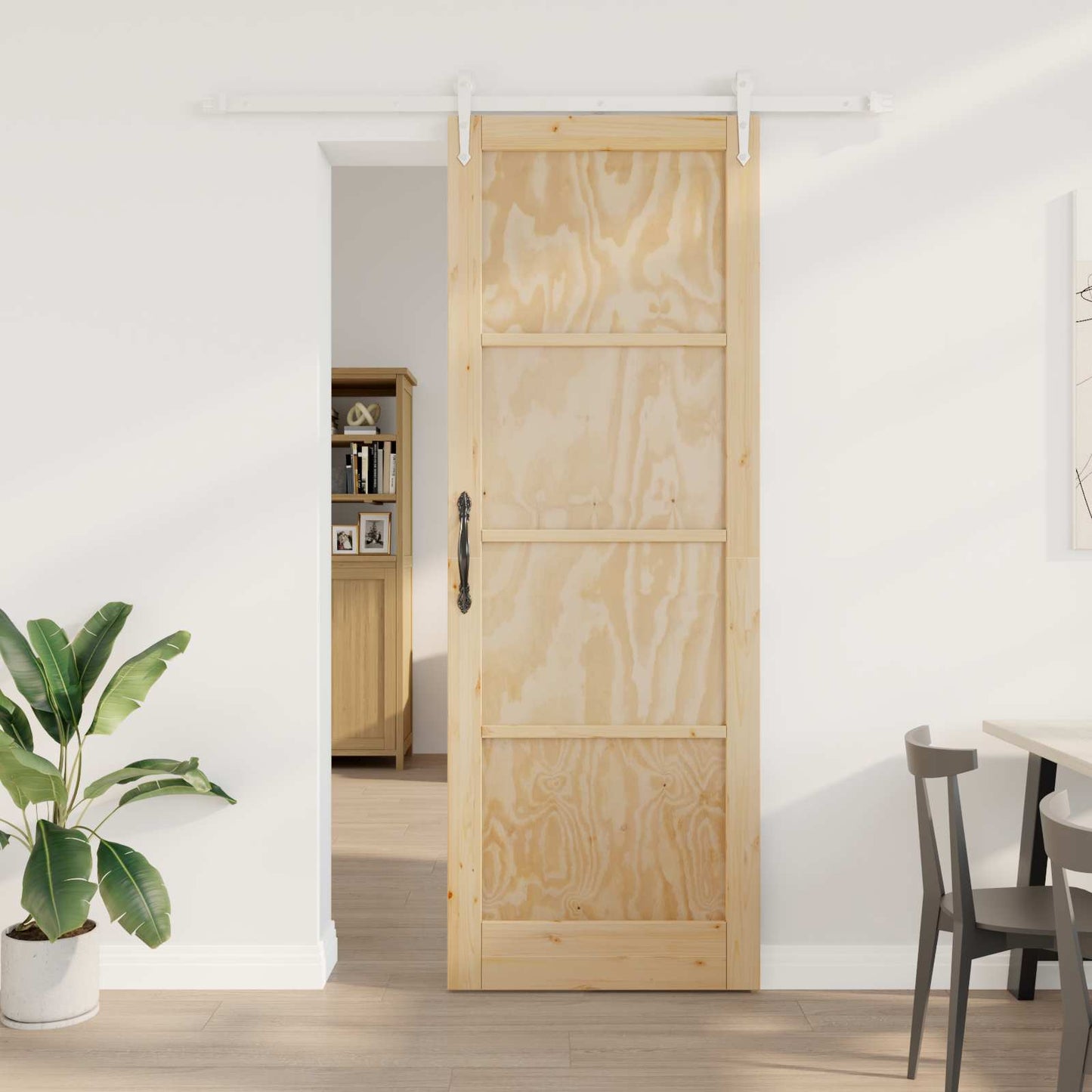 Schuifdeur ORKDAL Natuurlijk en Wit 83 x 232 cm is nu te koop bij PeponiXL, paradijselijk wonen!