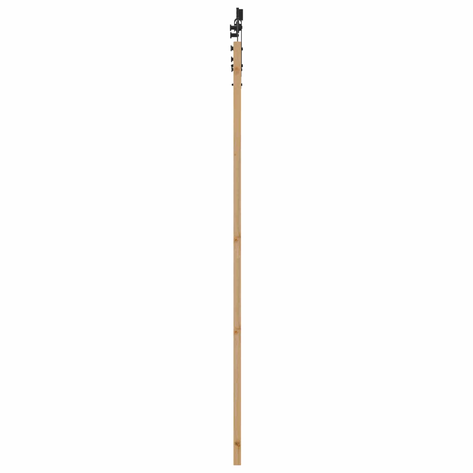 Schuifdeur ORKDAL Naturel en Zwart 83 x 211 cm is nu te koop bij PeponiXL, paradijselijk wonen!