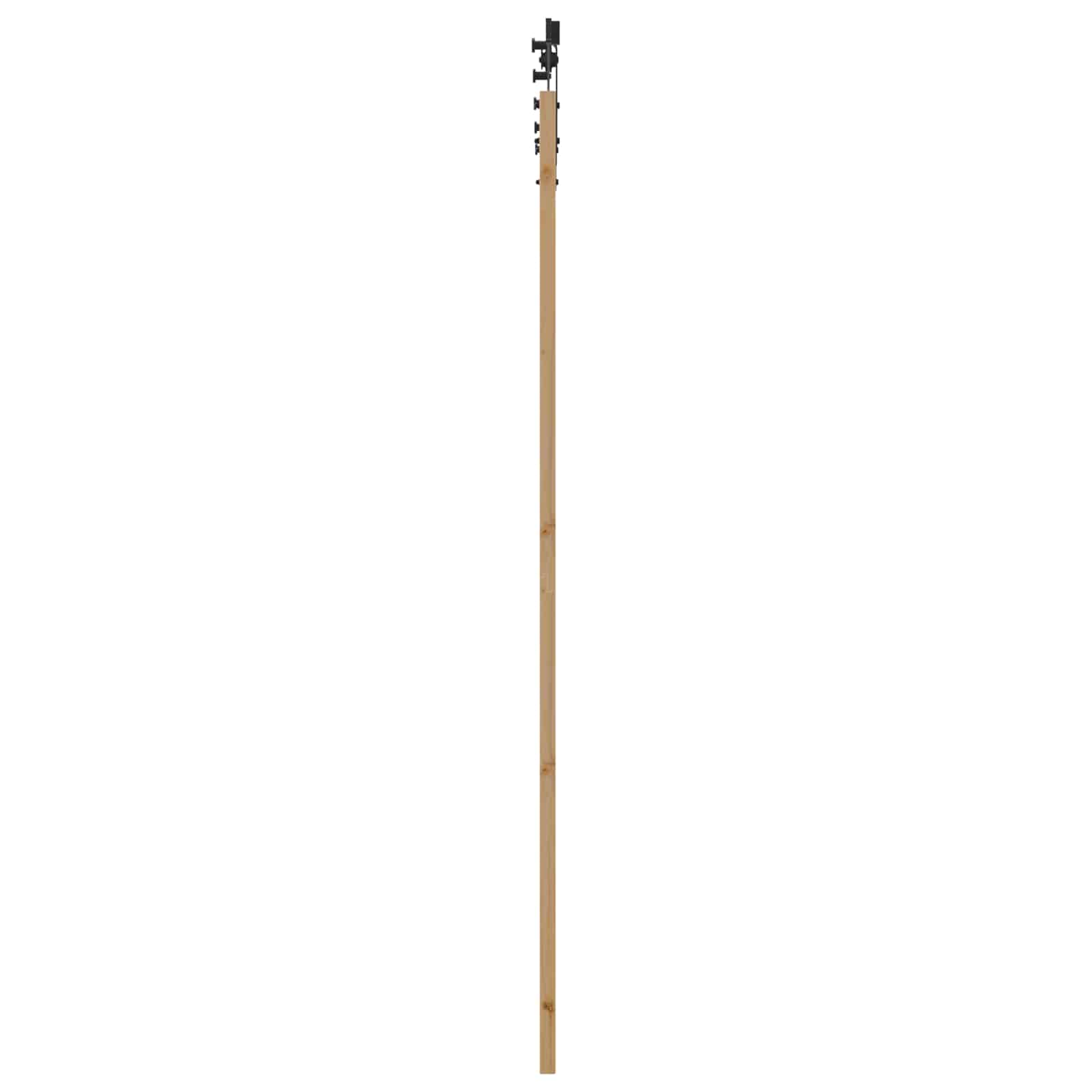Schuifdeur ORKDAL Naturel en Zwart 83 x 232 cm is nu te koop bij PeponiXL, paradijselijk wonen!