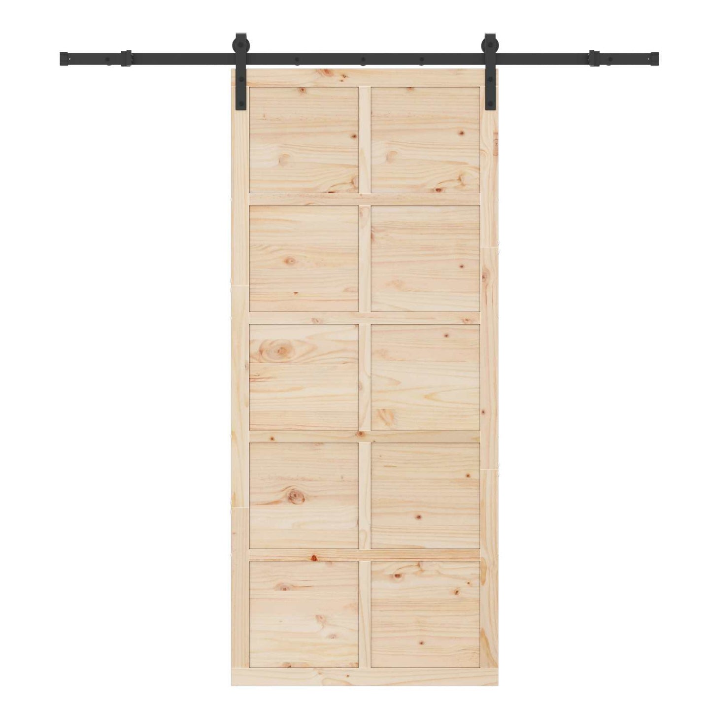 Schuifdeur Naturel 100 x 208 cm Massief grenenhout is nu te koop bij PeponiXL, paradijselijk wonen!