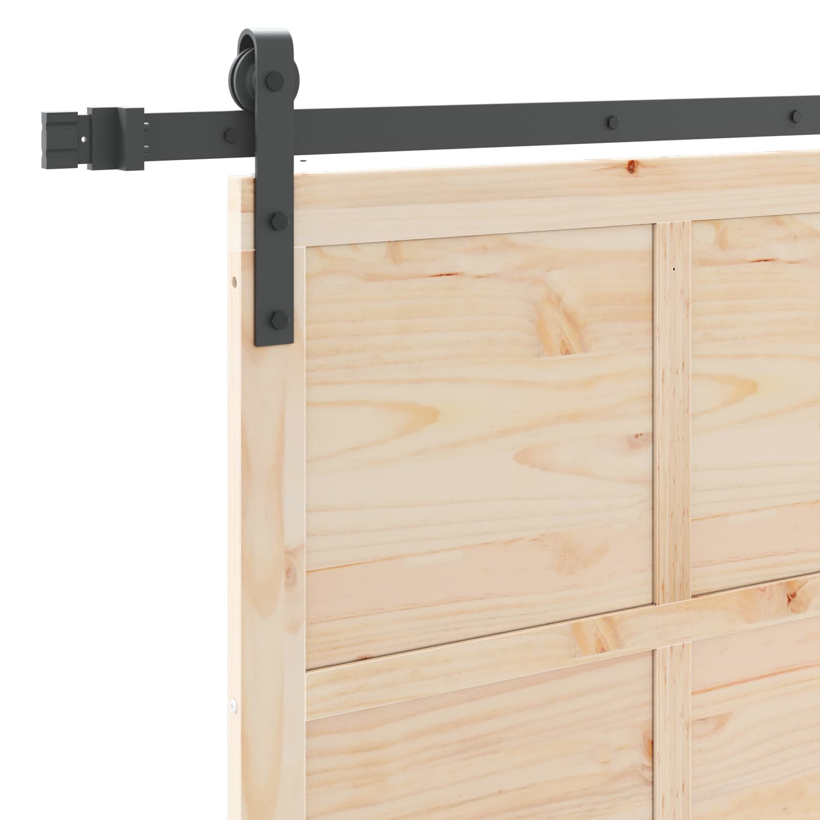 Schuifdeur Naturel 100 x 208 cm Massief grenenhout is nu te koop bij PeponiXL, paradijselijk wonen!