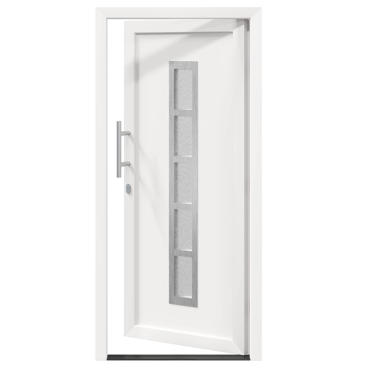 Voordeur Wit 98 x 208 cm PVC is nu te koop bij PeponiXL, paradijselijk wonen!
