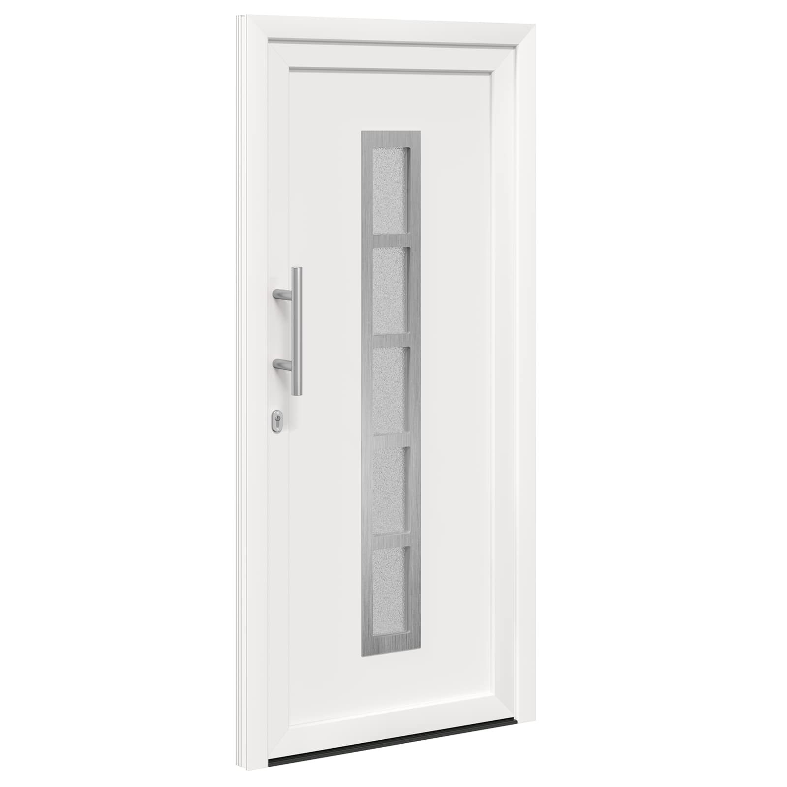 Voordeur Wit 108 x 208 cm PVC is nu te koop bij PeponiXL, paradijselijk wonen!
