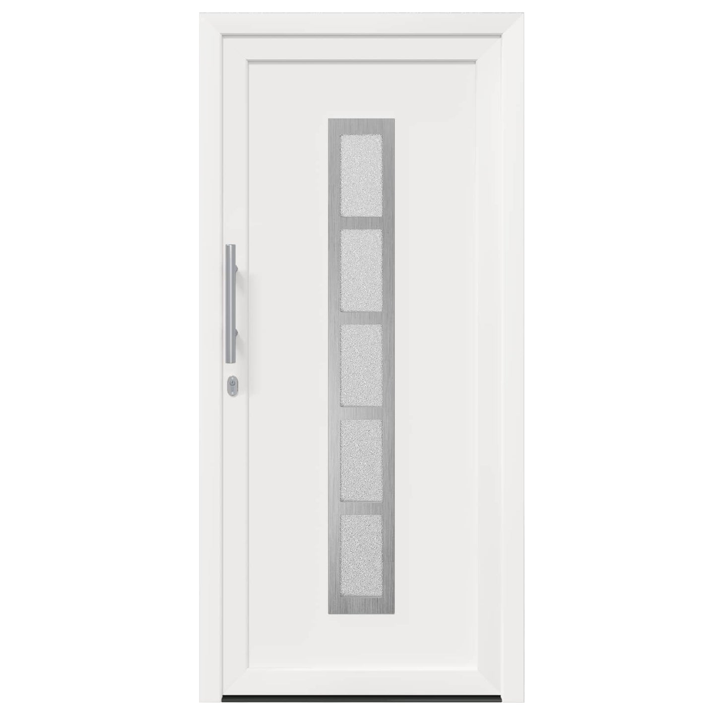 Voordeur Wit 108 x 208 cm PVC is nu te koop bij PeponiXL, paradijselijk wonen!