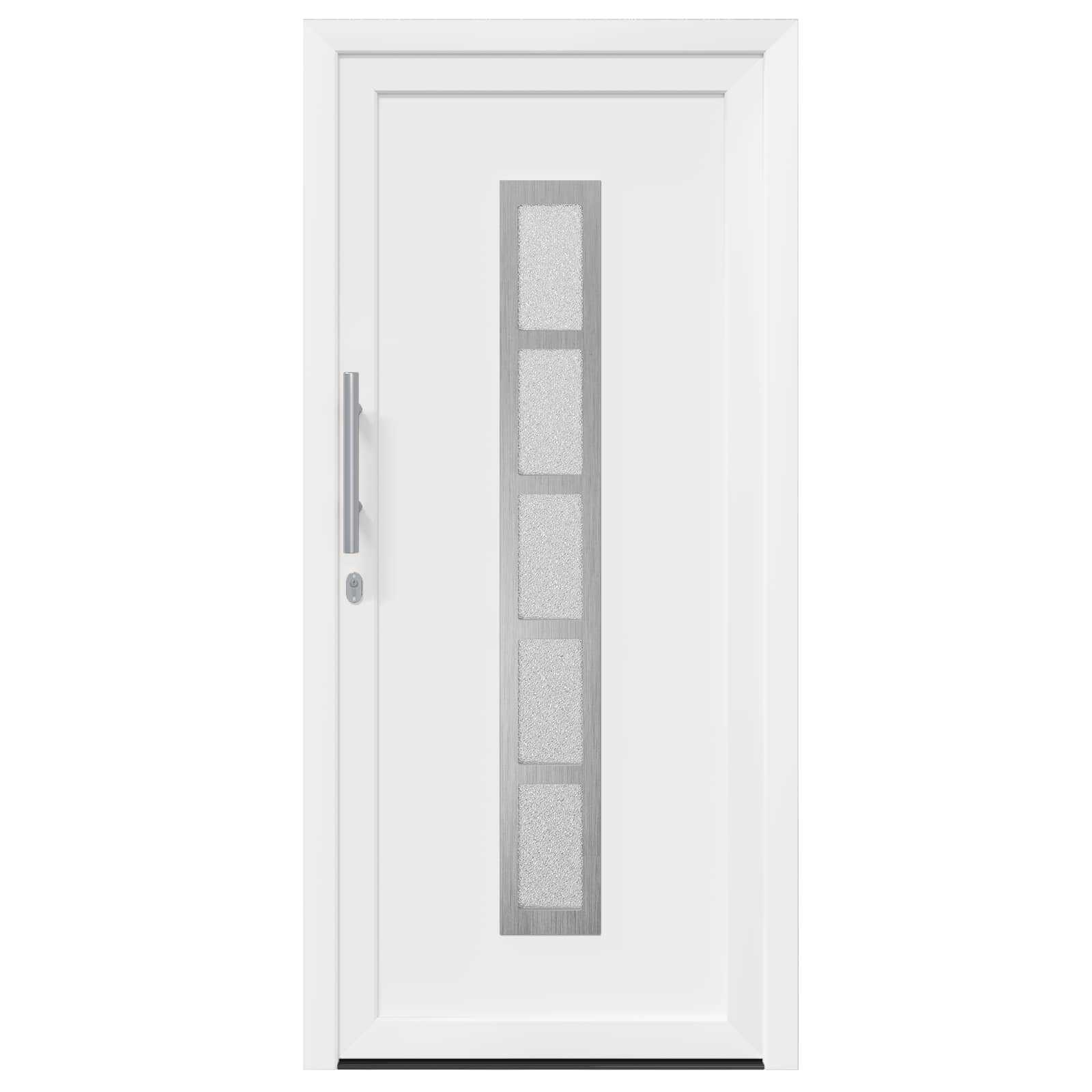 Voordeur Wit 108 x 208 cm PVC is nu te koop bij PeponiXL, paradijselijk wonen!