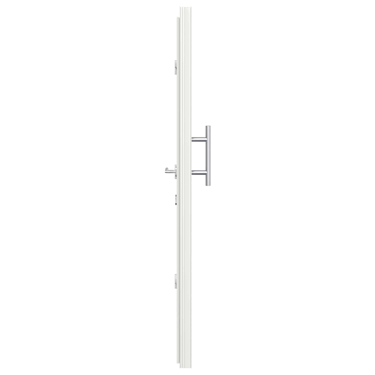 Voordeur Wit 108 x 208 cm PVC is nu te koop bij PeponiXL, paradijselijk wonen!