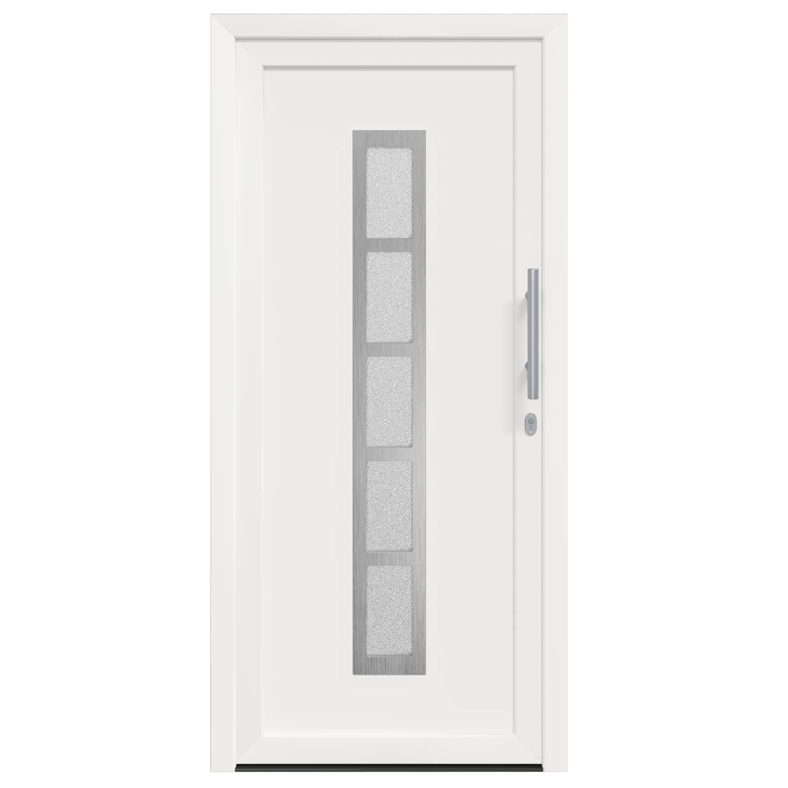 Voordeur Wit 88 x 200 cm PVC is nu te koop bij PeponiXL, paradijselijk wonen!