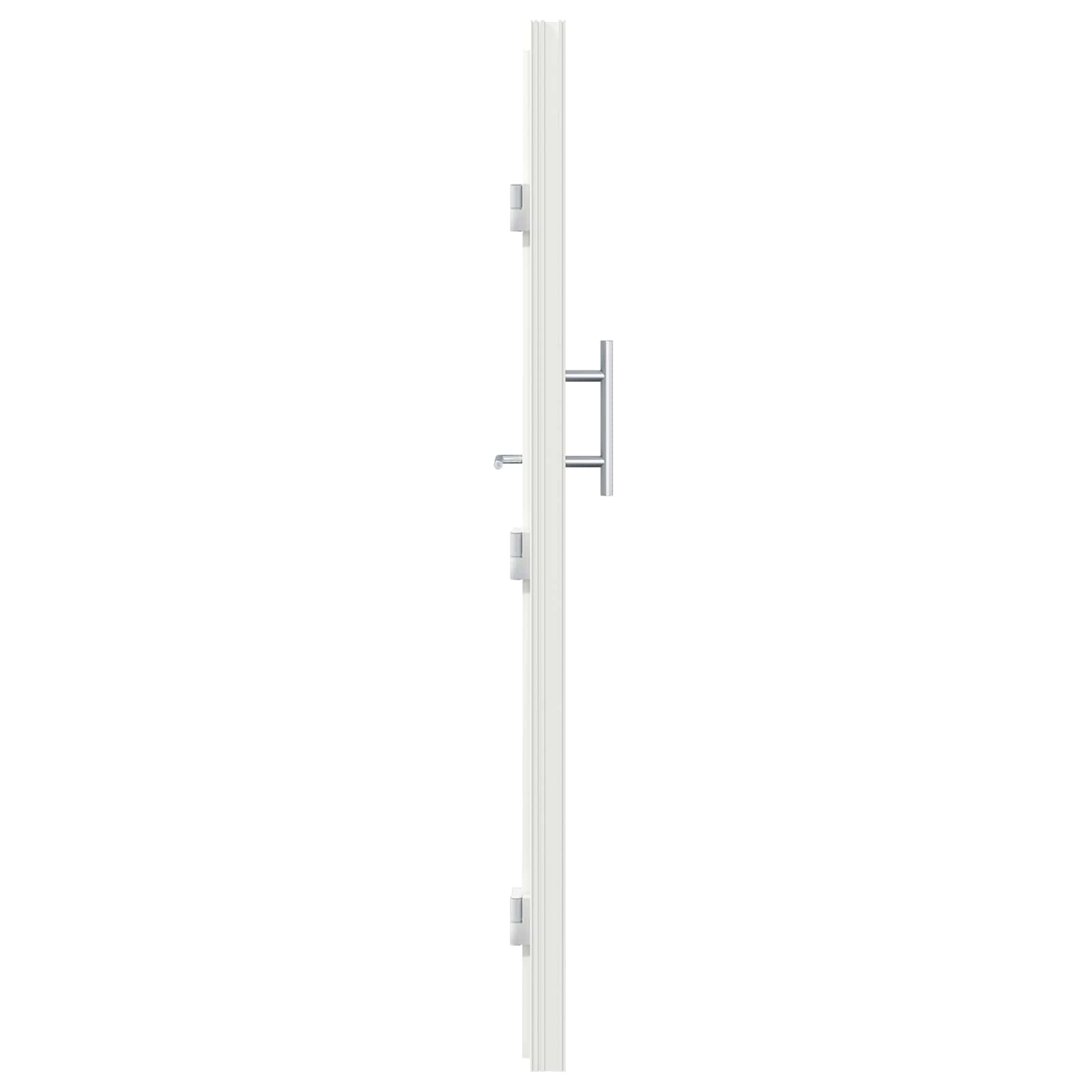 Voordeur Wit 88 x 200 cm PVC is nu te koop bij PeponiXL, paradijselijk wonen!