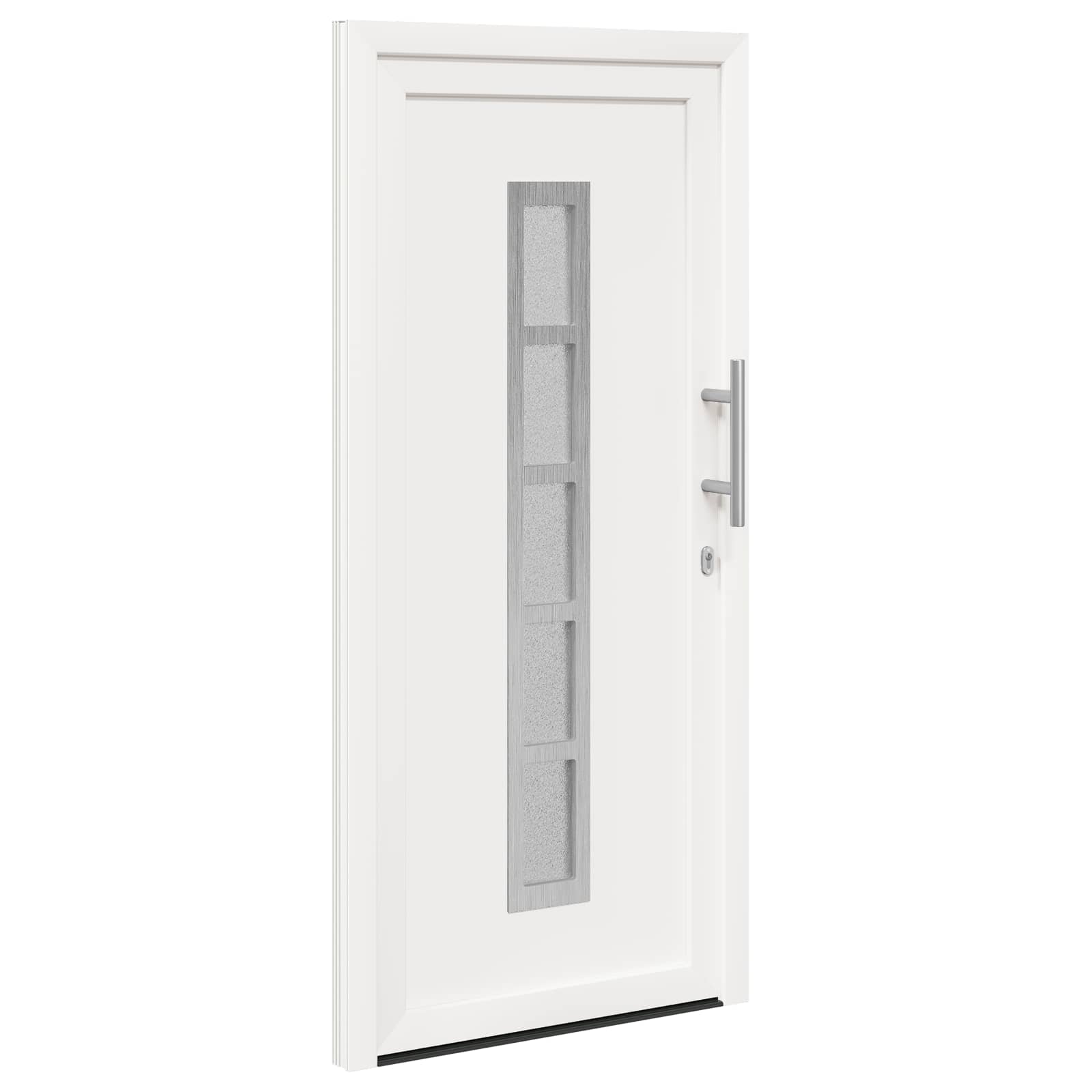 Voordeur Wit 98 x 200 cm PVC is nu te koop bij PeponiXL, paradijselijk wonen!