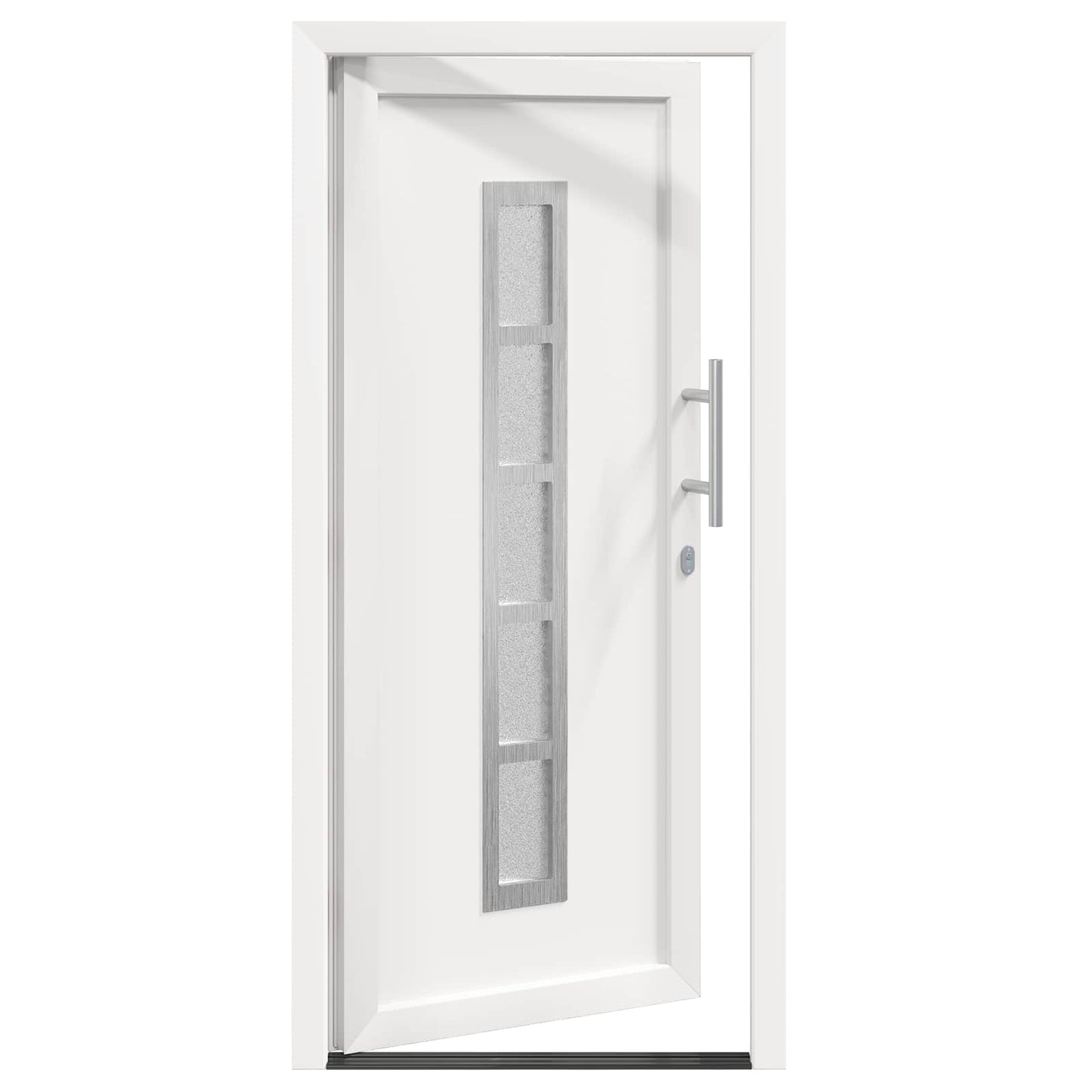 Voordeur Wit 98 x 208 cm PVC is nu te koop bij PeponiXL, paradijselijk wonen!