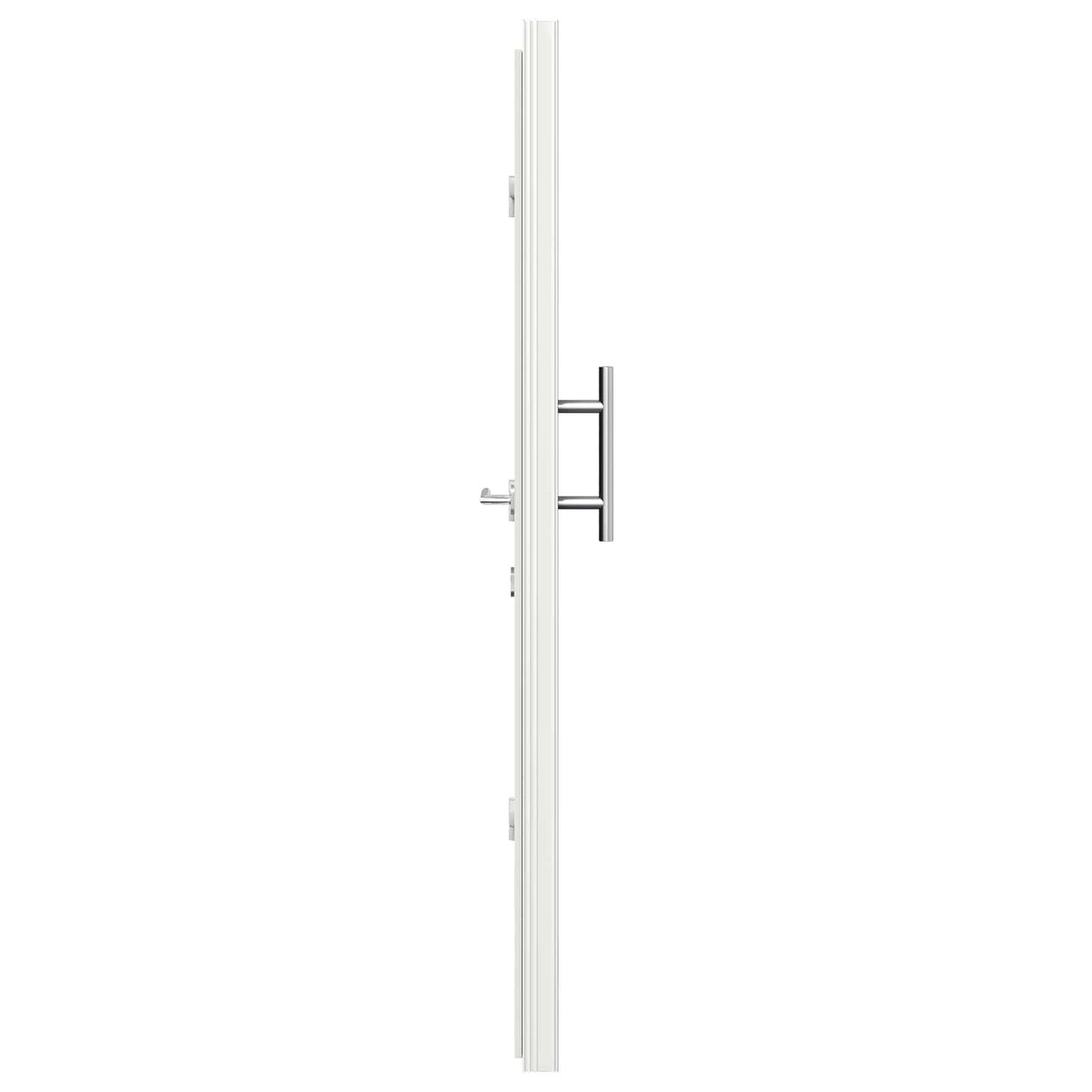 Voordeur Antracietkleurig 98 x 208 cm PVC is nu te koop bij PeponiXL, paradijselijk wonen!