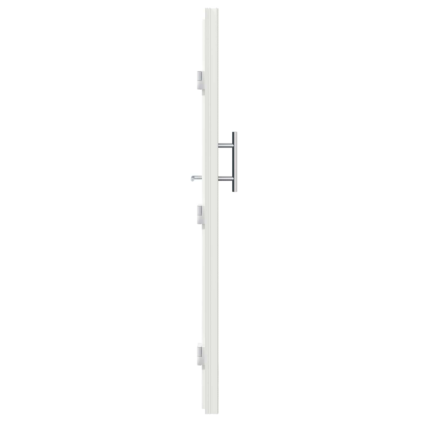 Voordeur Antracietkleurig 108 x 208 cm PVC is nu te koop bij PeponiXL, paradijselijk wonen!