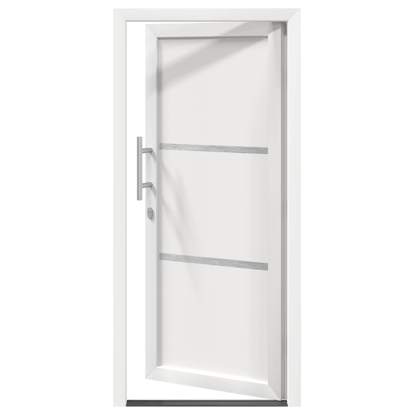 Voordeur Wit 98 x 208 cm PVC is nu te koop bij PeponiXL, paradijselijk wonen!