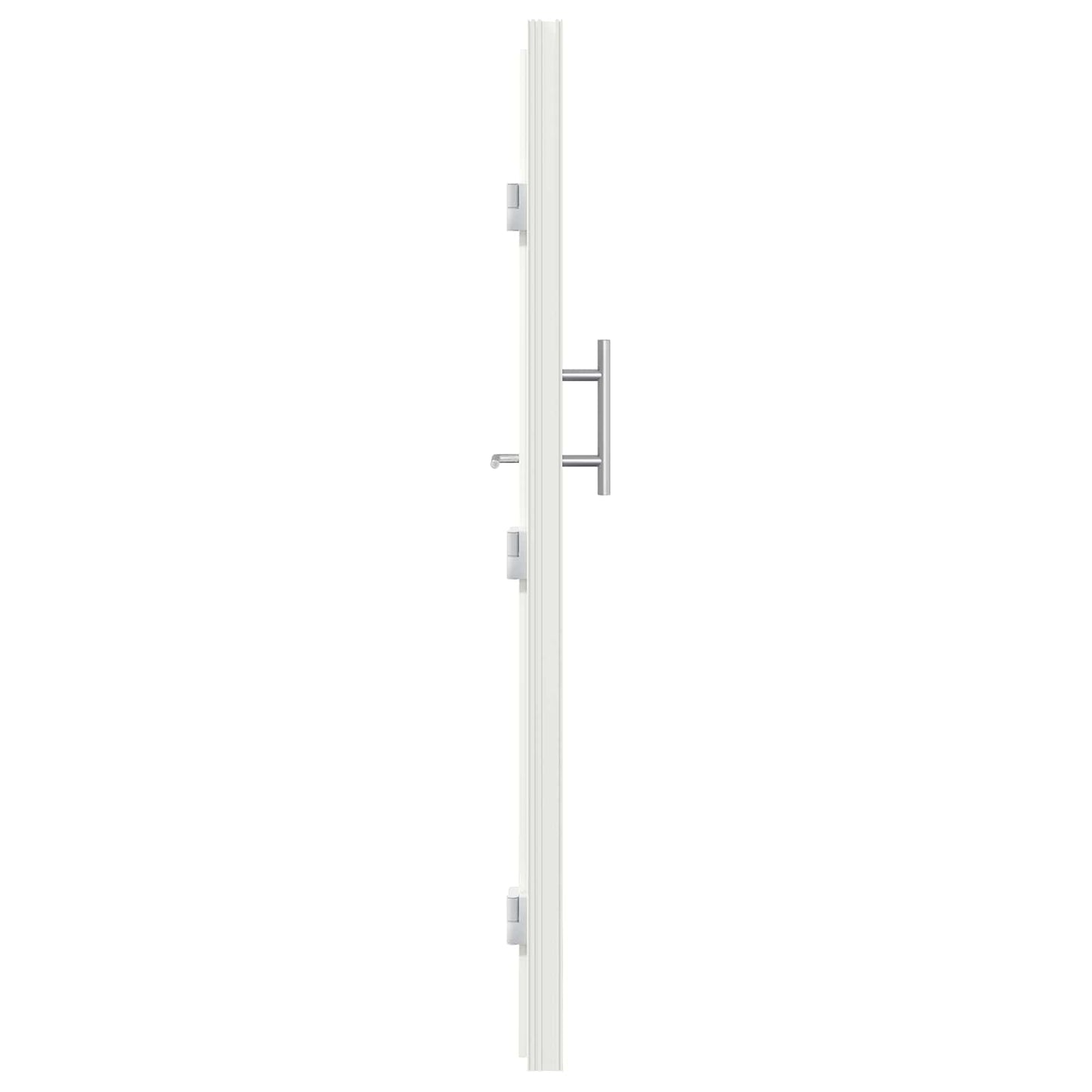 Voordeur Wit 108 x 208 cm PVC is nu te koop bij PeponiXL, paradijselijk wonen!