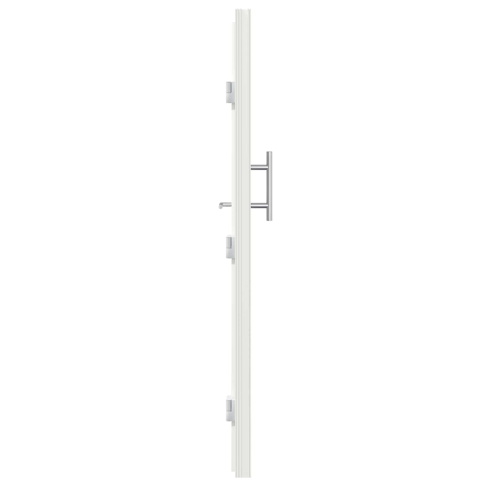 Voordeur Wit 108 x 208 cm PVC is nu te koop bij PeponiXL, paradijselijk wonen!