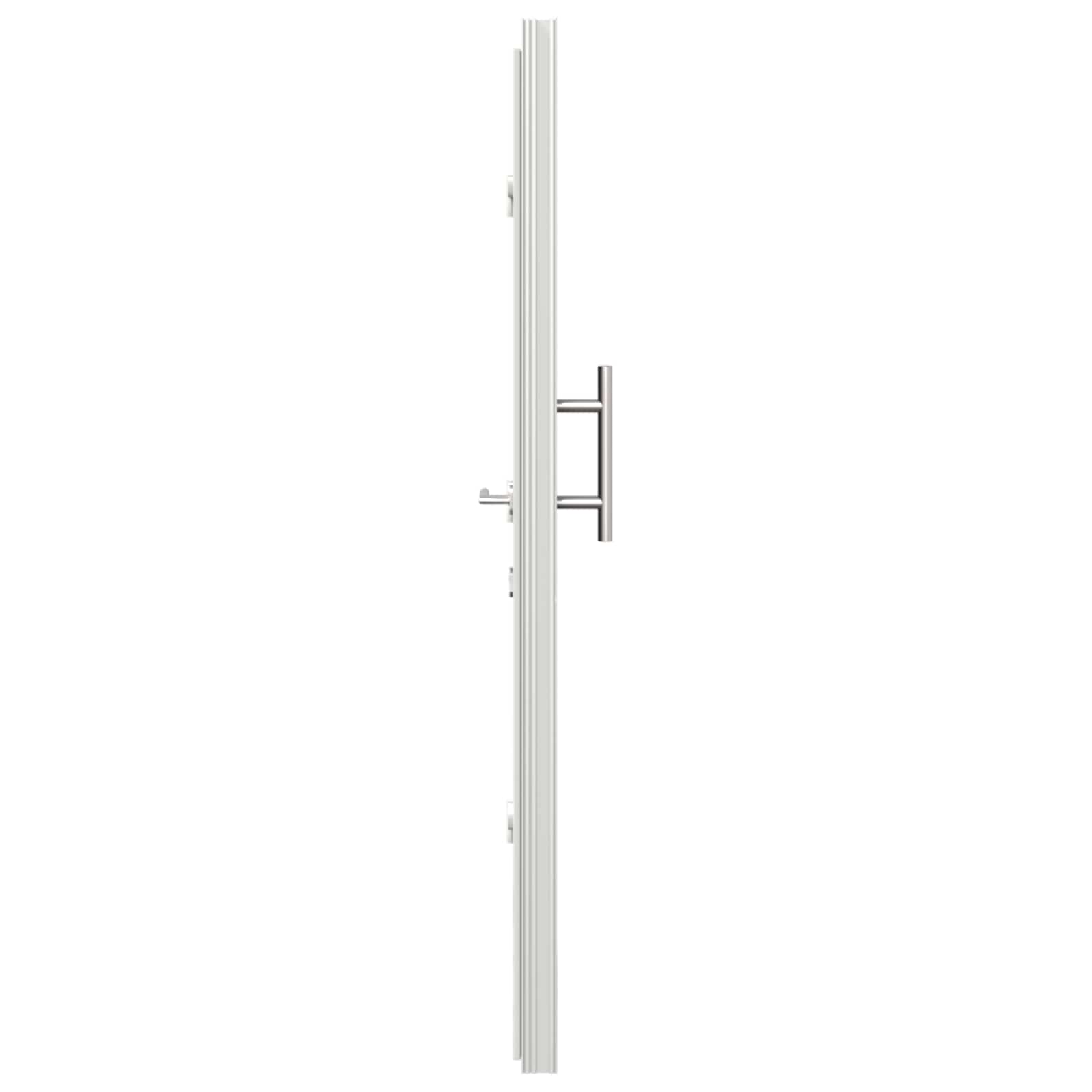 Voordeur Antracietkleurig 110 x 210 cm PVC is nu te koop bij PeponiXL, paradijselijk wonen!