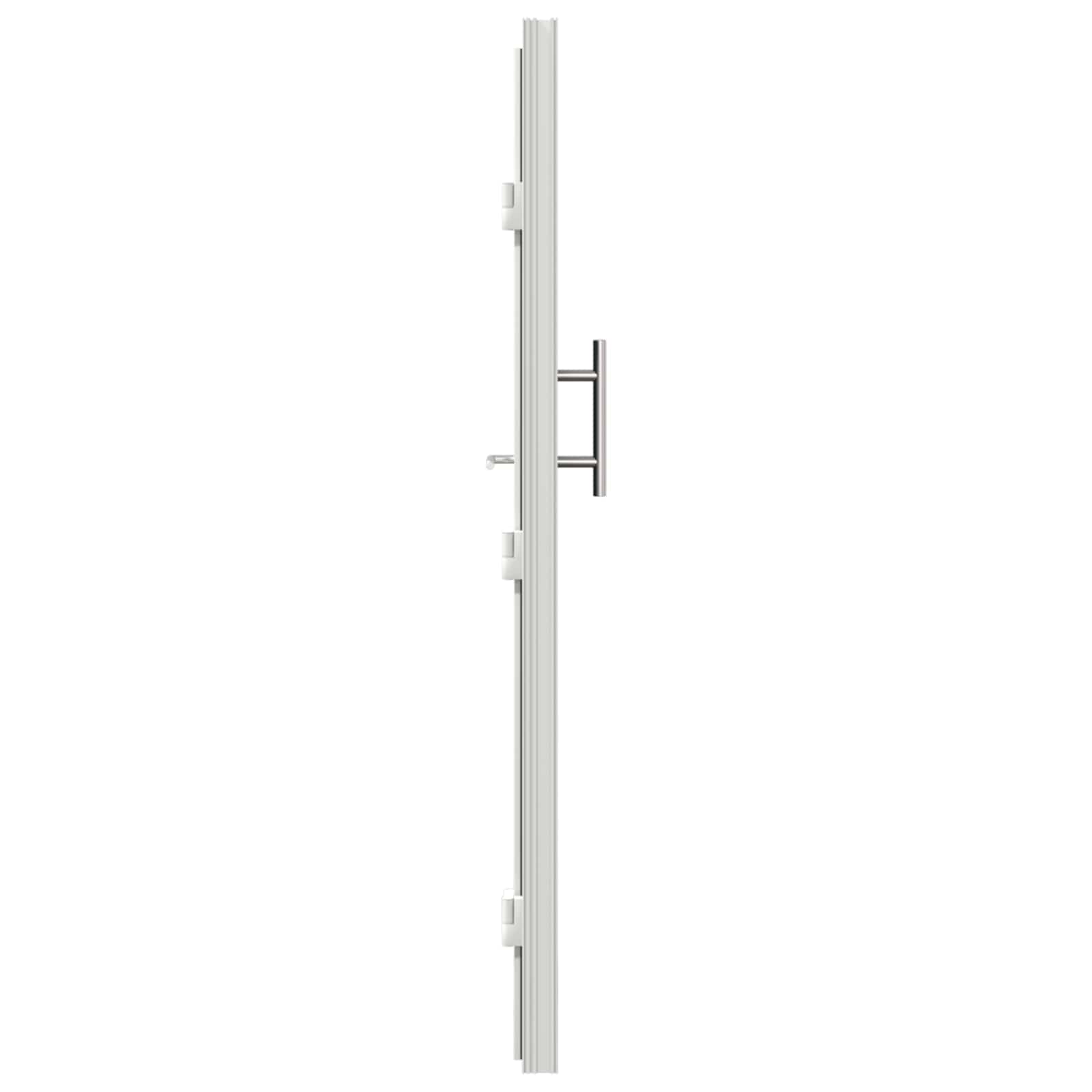 Voordeur Antracietkleurig 98 x 208 cm PVC is nu te koop bij PeponiXL, paradijselijk wonen!