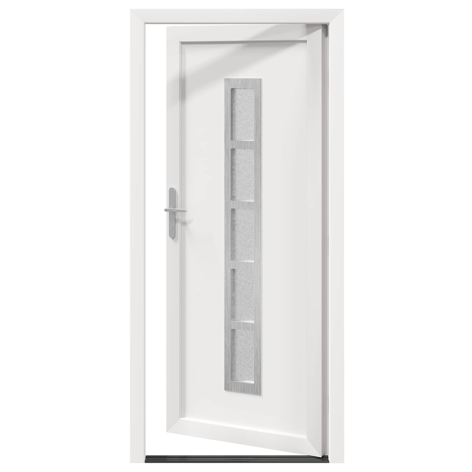 Voordeur Wit 88 x 200 cm PVC is nu te koop bij PeponiXL, paradijselijk wonen!