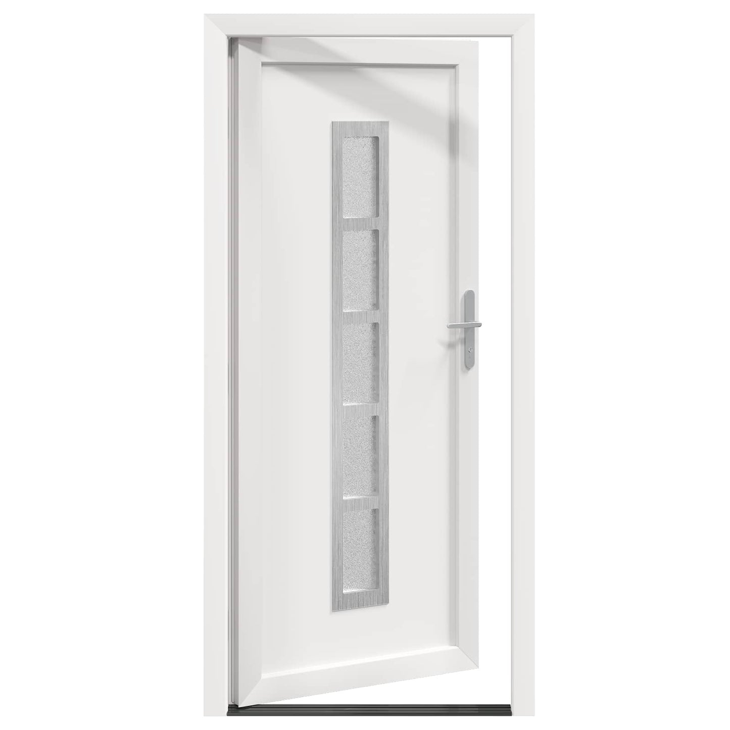 Voordeur Wit 98 x 208 cm PVC is nu te koop bij PeponiXL, paradijselijk wonen!