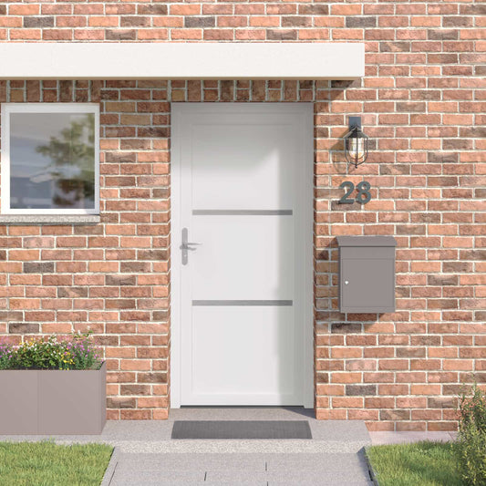 Voordeur Wit 88 x 200 cm PVC is nu te koop bij PeponiXL, paradijselijk wonen!